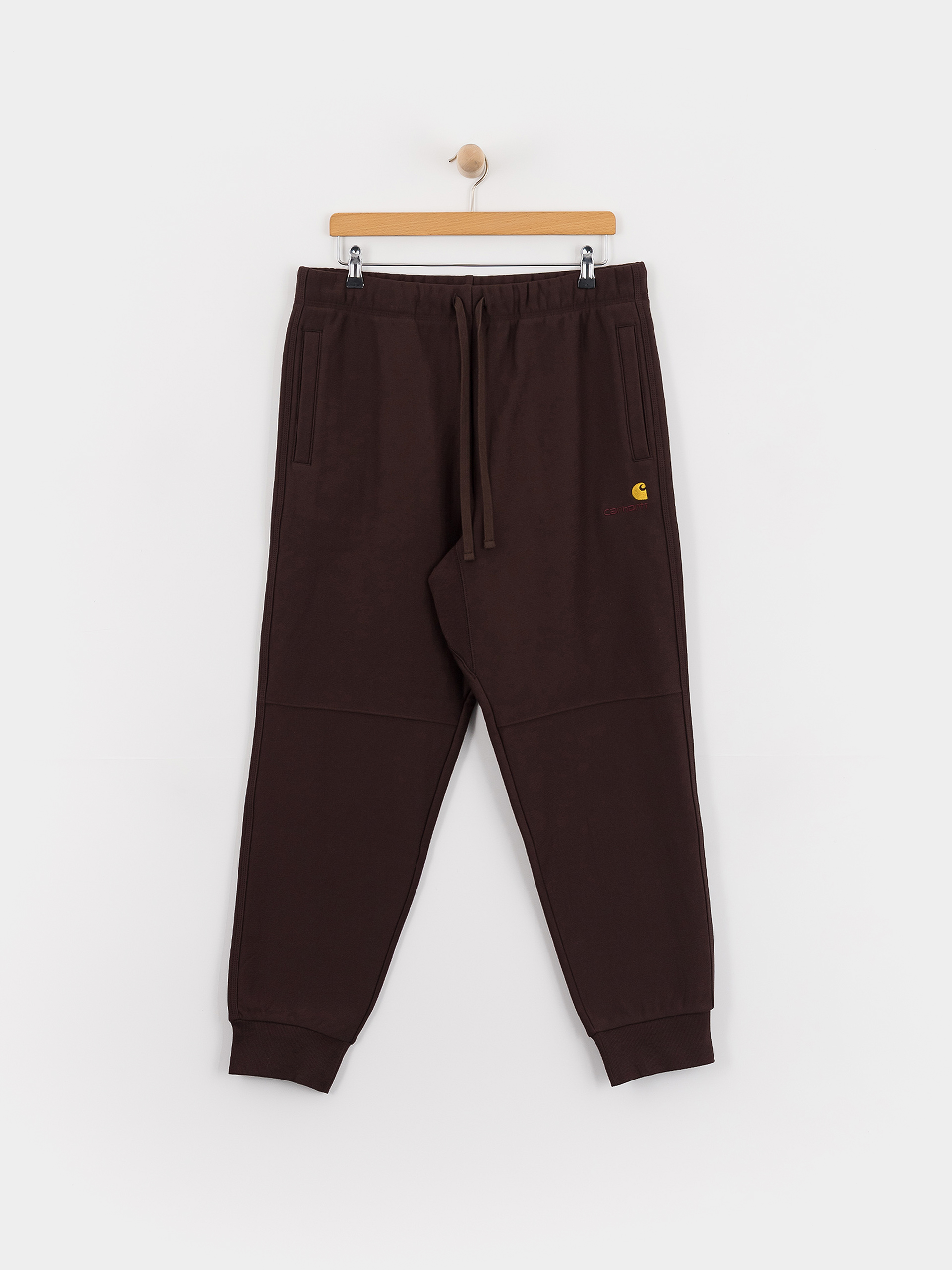 Spodnie Carhartt WIP American Script Jogging (palisander)