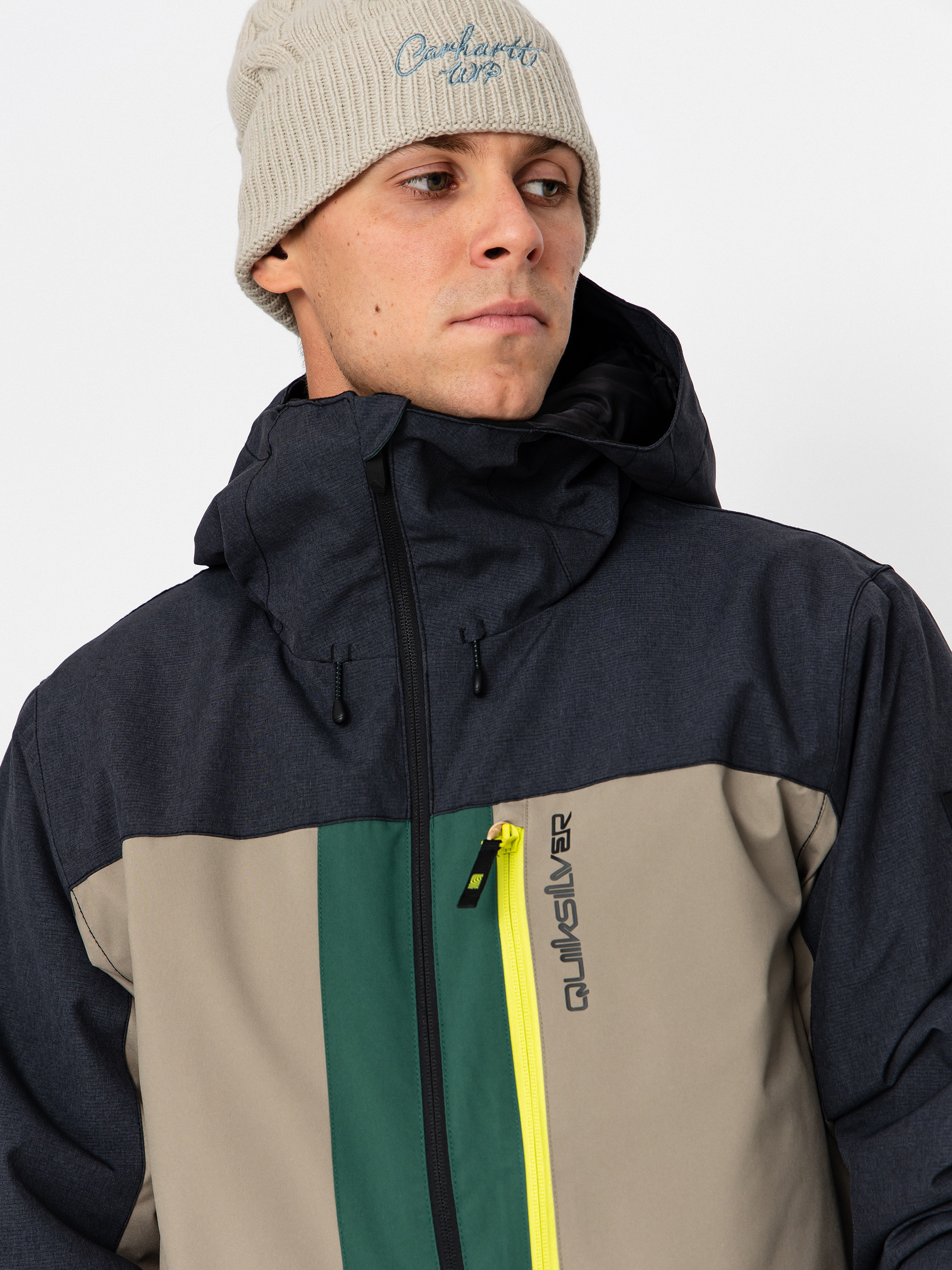 Męska Kurtka snowboardowa Quiksilver Dawson (trekking green)