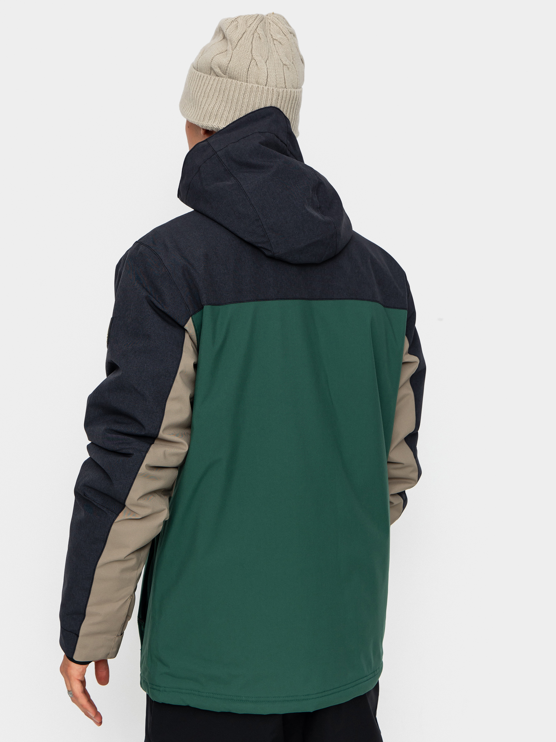 Męska Kurtka snowboardowa Quiksilver Dawson (trekking green)