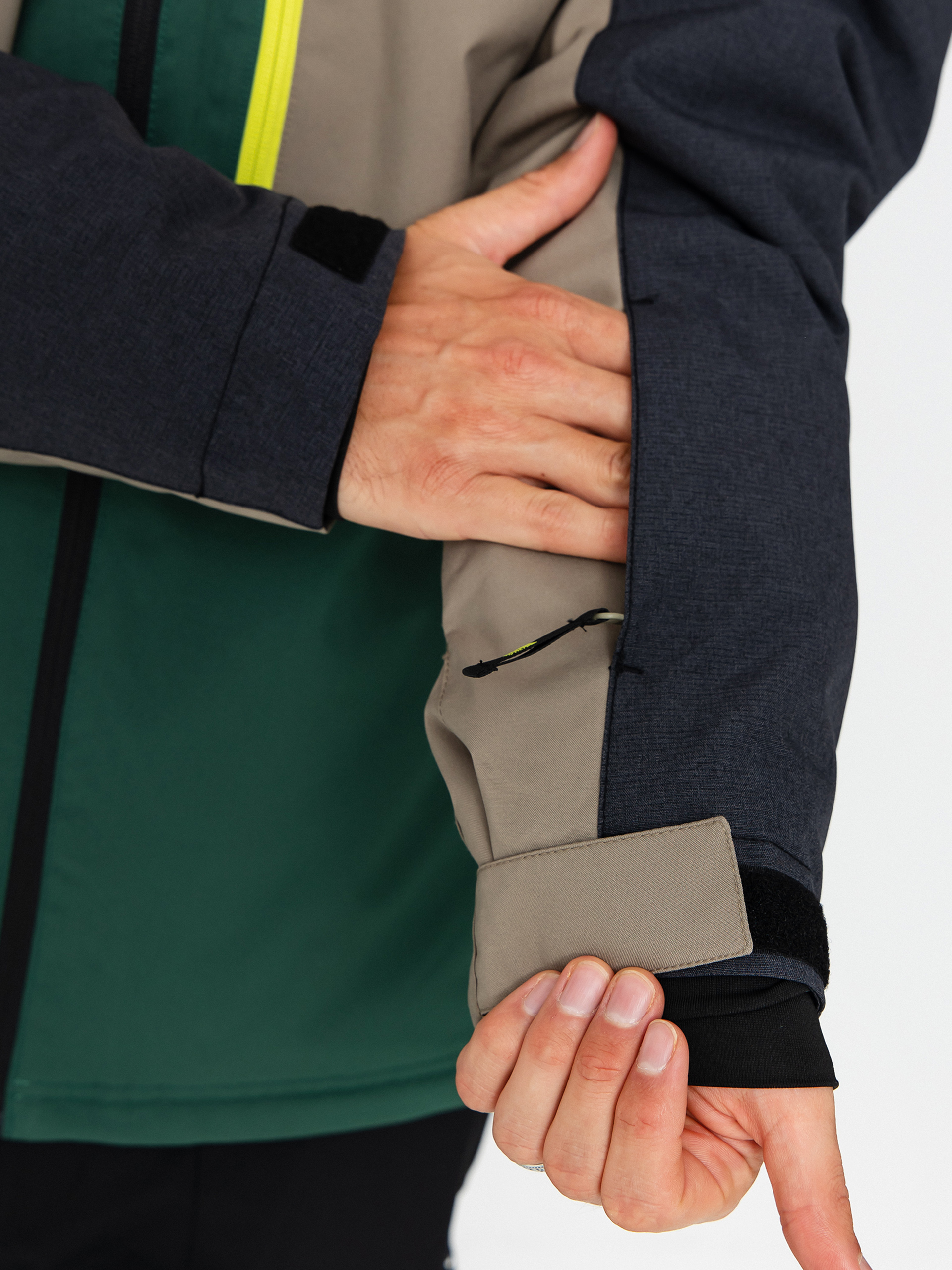 Męska Kurtka snowboardowa Quiksilver Dawson (trekking green)