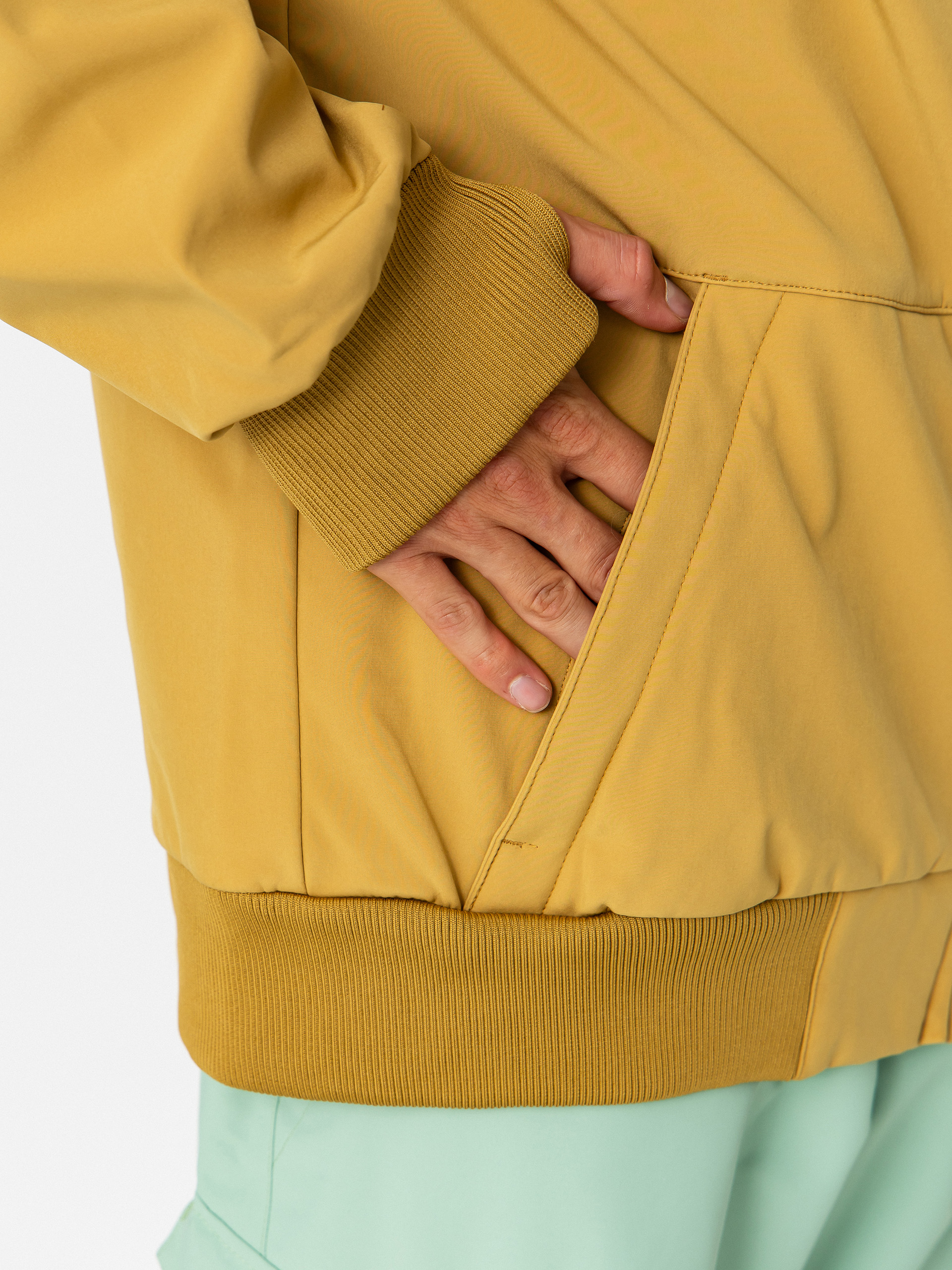 Męska Kurtka snowboardowa DC Spectrum Softshell (mustard gold)