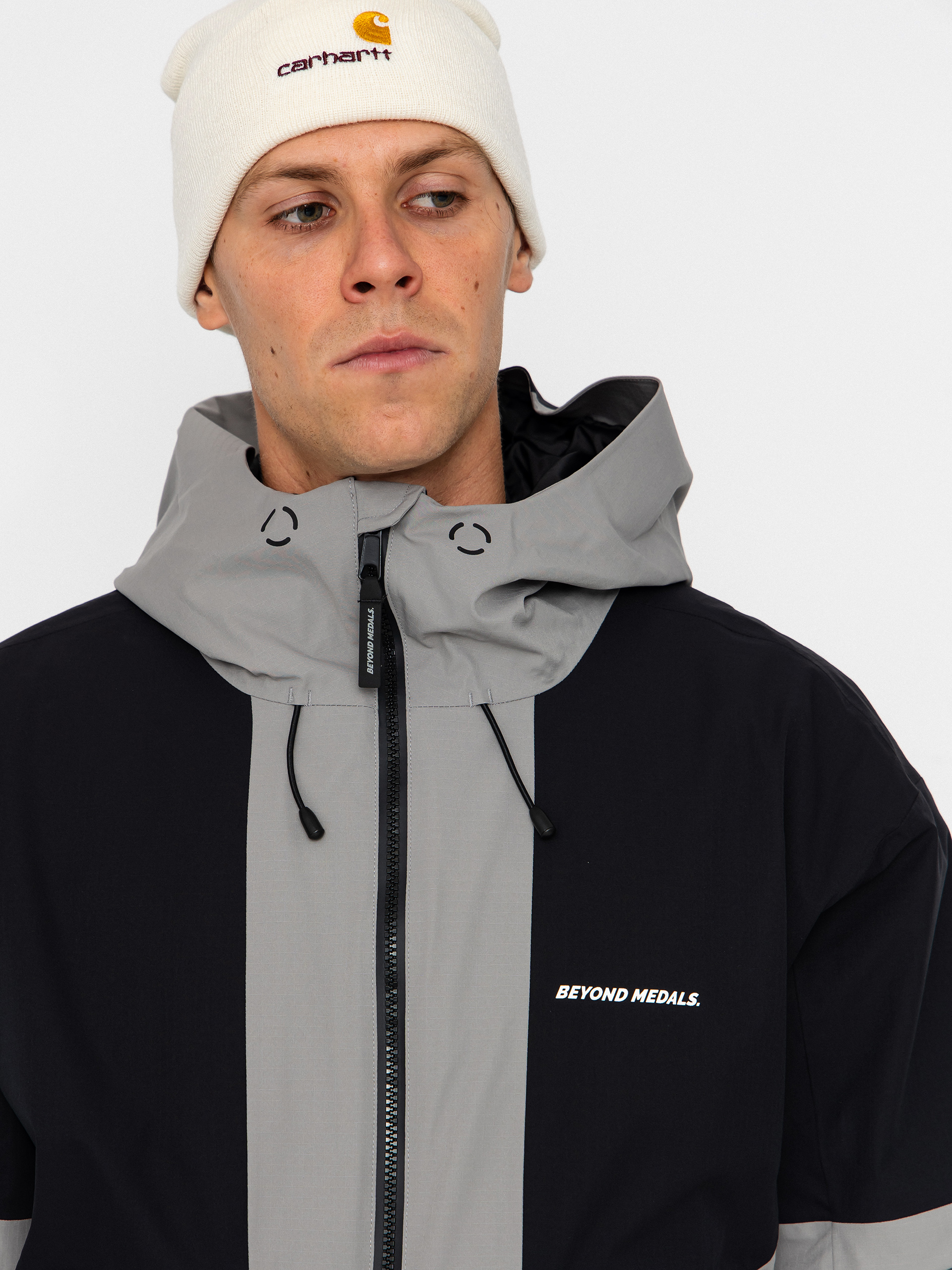Męska Kurtka snowboardowa Beyond Medals Fullzip 2L (grey)