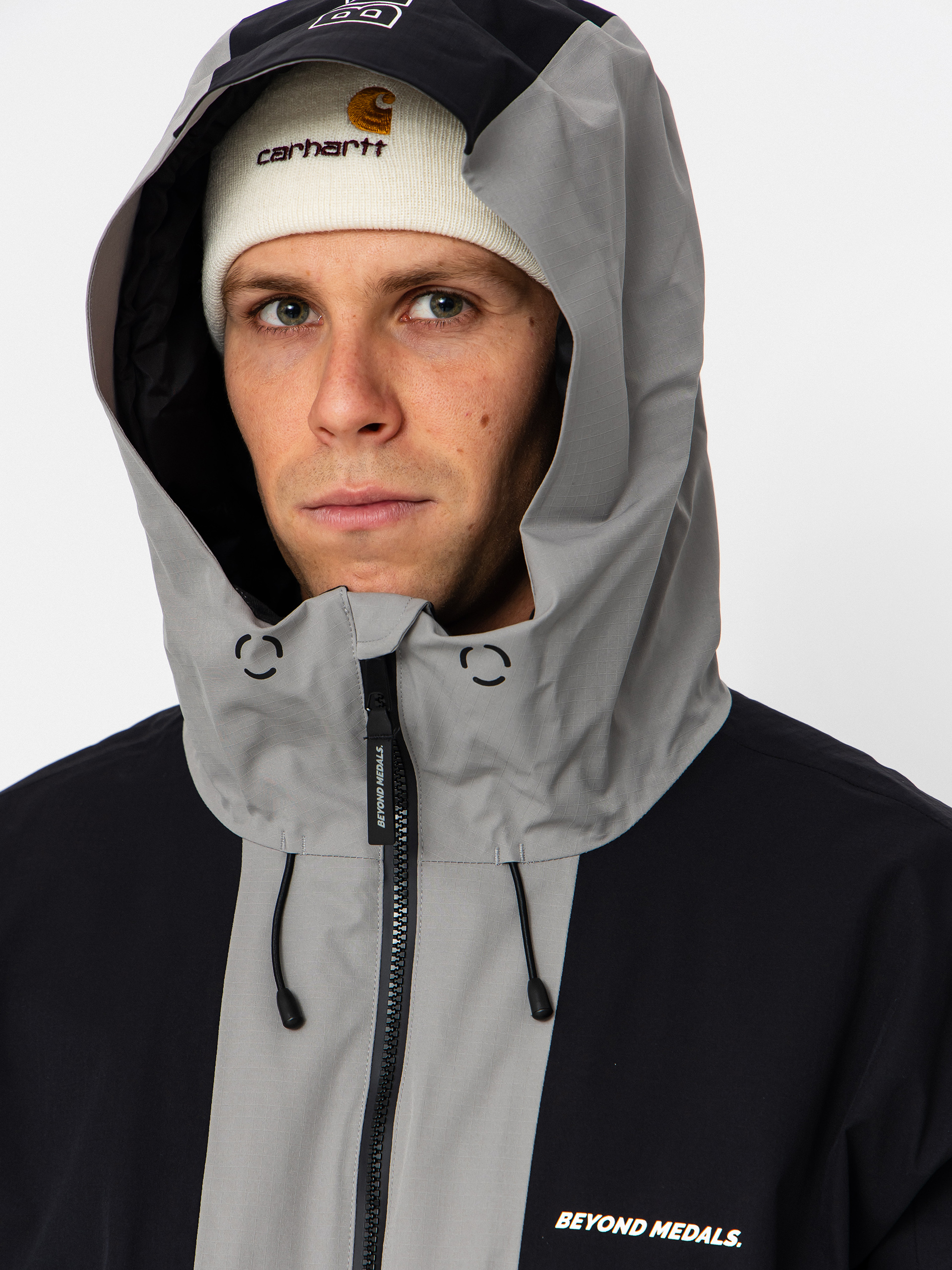 Męska Kurtka snowboardowa Beyond Medals Fullzip 2L (grey)