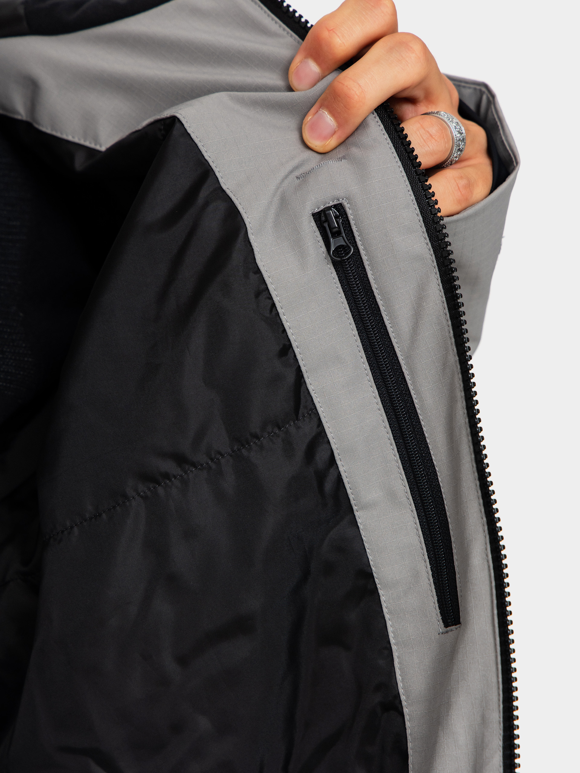 Męska Kurtka snowboardowa Beyond Medals Fullzip 2L (grey)