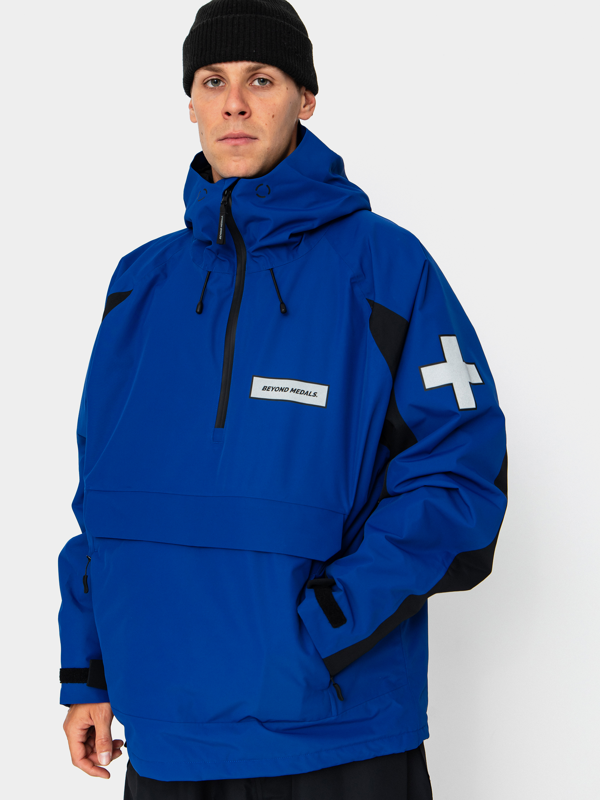 Męska Kurtka snowboardowa Beyond Medals Retro Anorak 2L (blue)