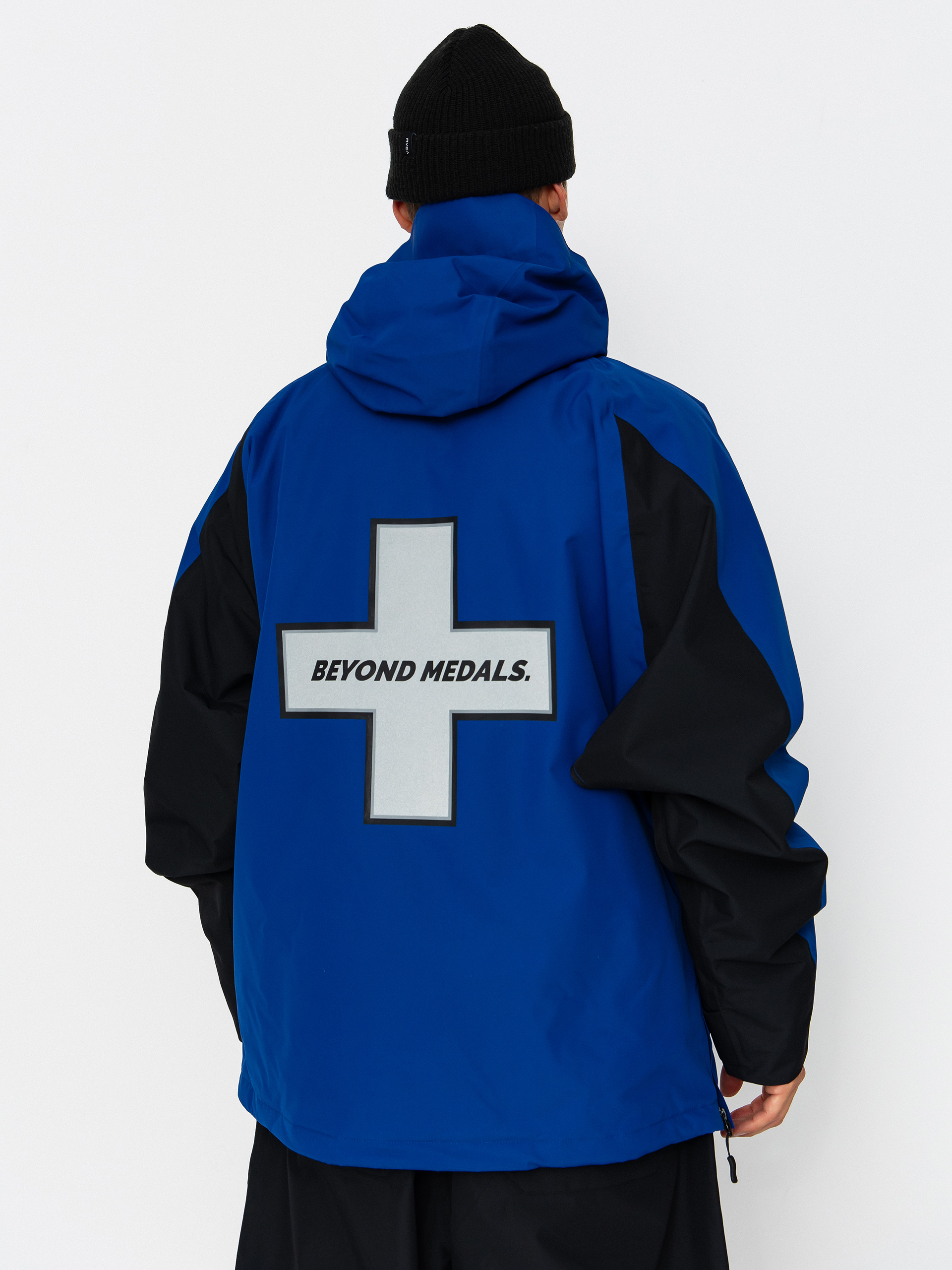 Męska Kurtka snowboardowa Beyond Medals Retro Anorak 2L (blue)