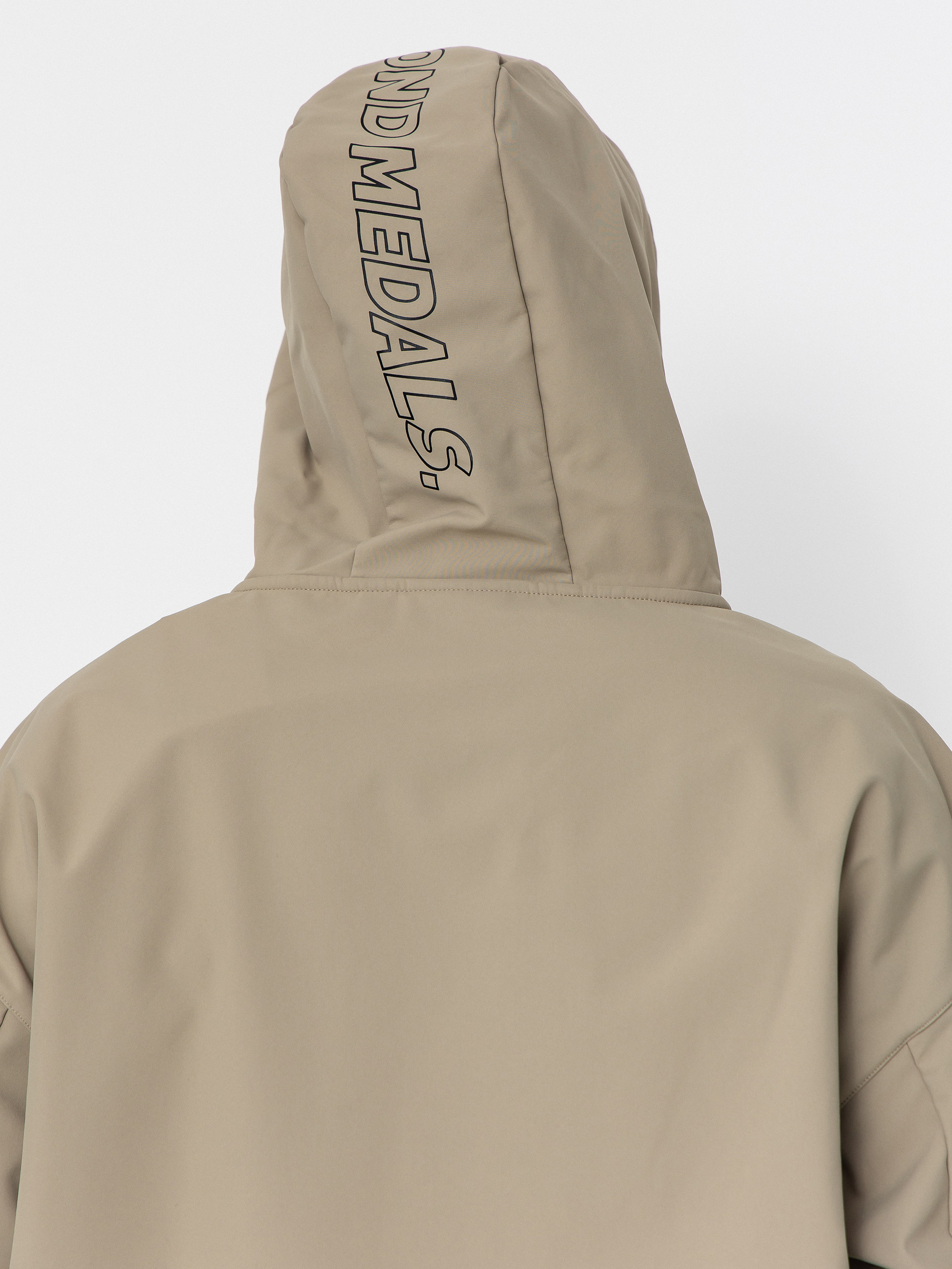 Męska Kurtka snowboardowa Beyond Medals Softshell Hoodie (beige)