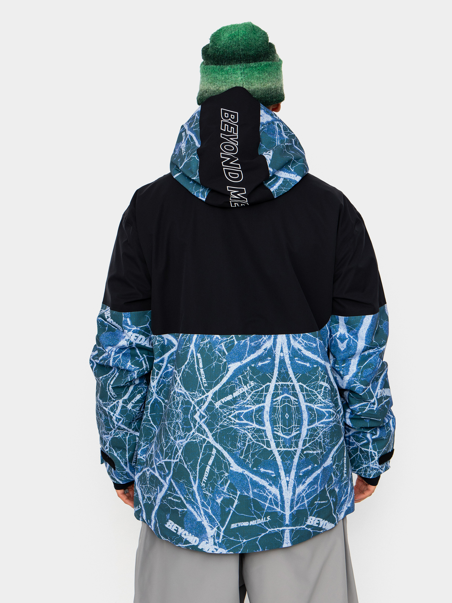 Męska Kurtka snowboardowa Beyond Medals Fullzip Shirakaba 2L (print)