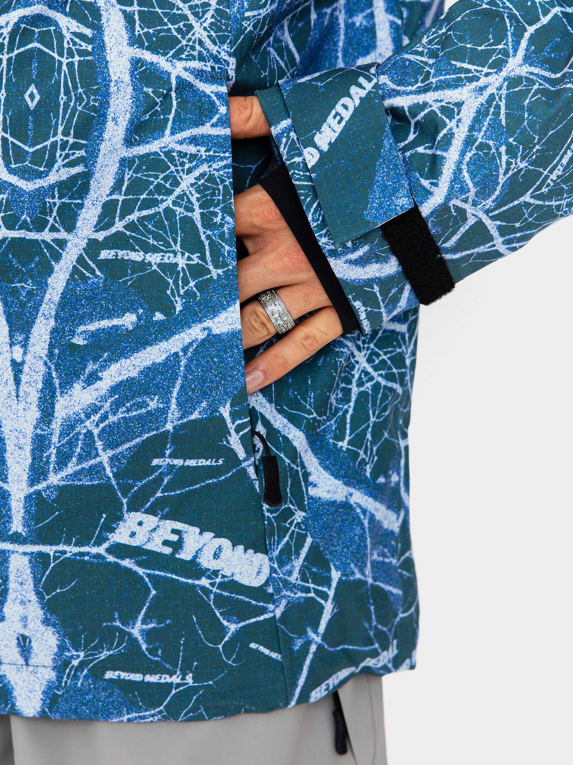 Męska Kurtka snowboardowa Beyond Medals Fullzip Shirakaba 2L (print)