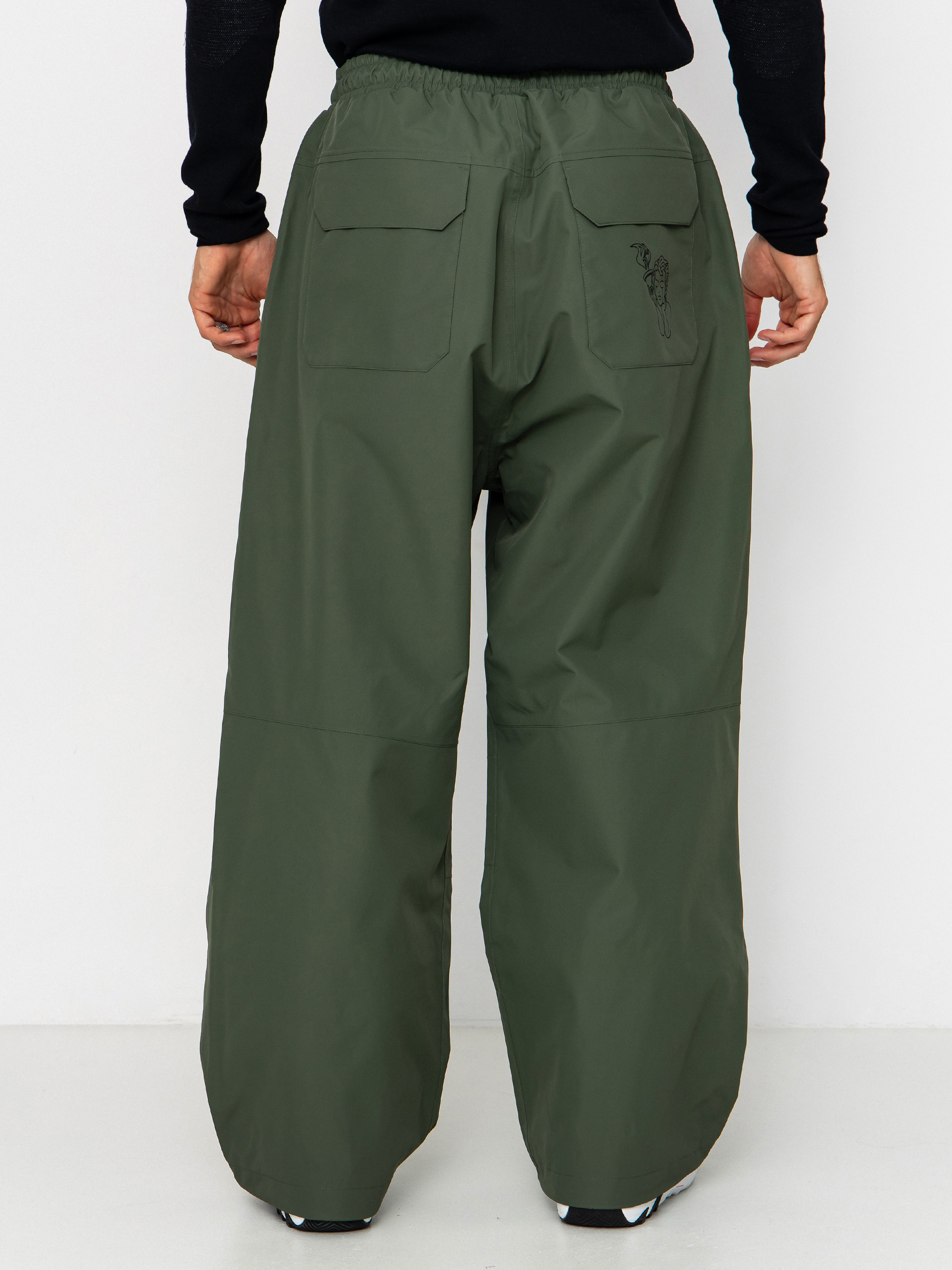 Męskie Spodnie snowboardowe Beyond Medals Park (dark green)