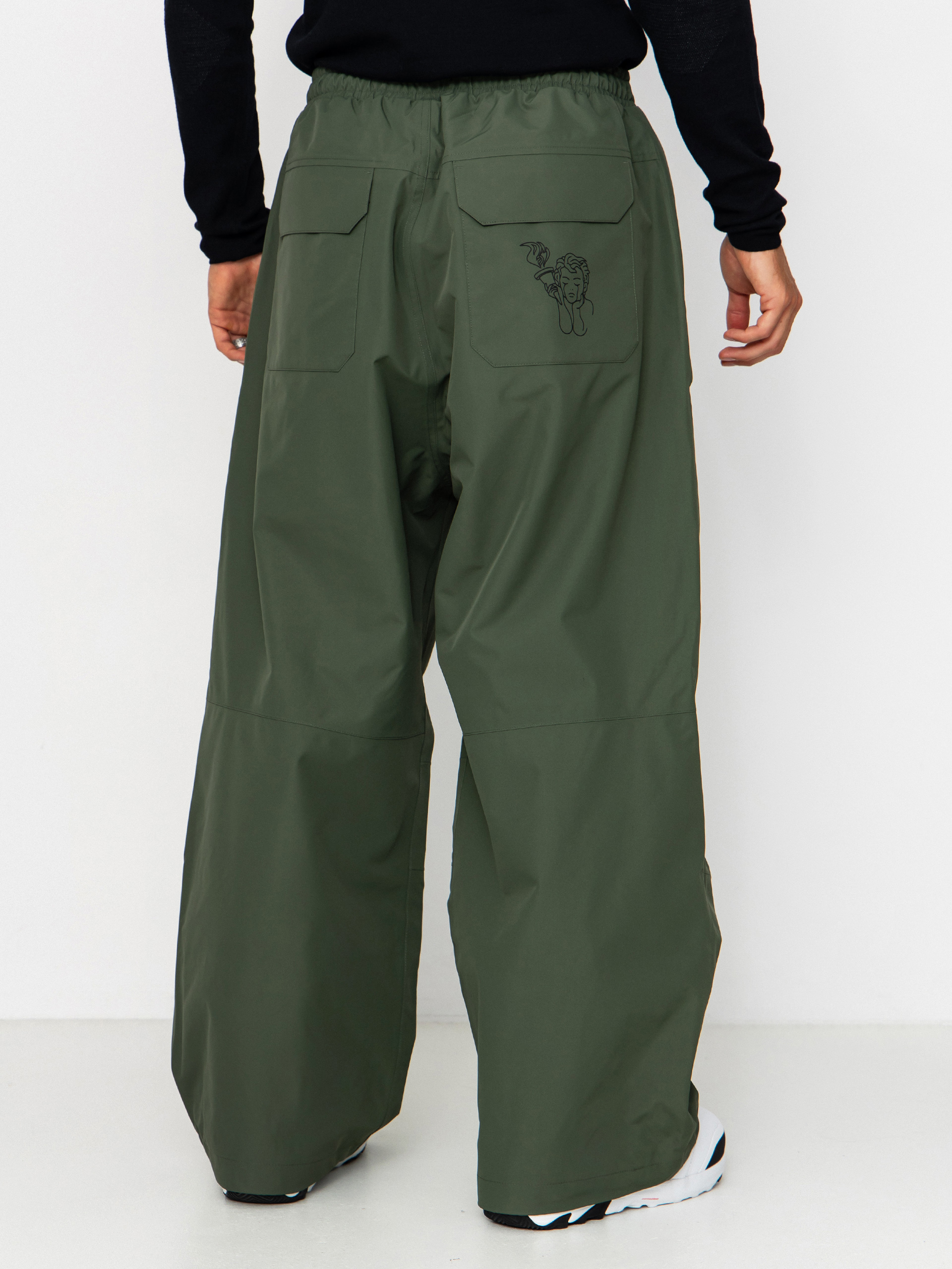 Męskie Spodnie snowboardowe Beyond Medals Park (dark green)