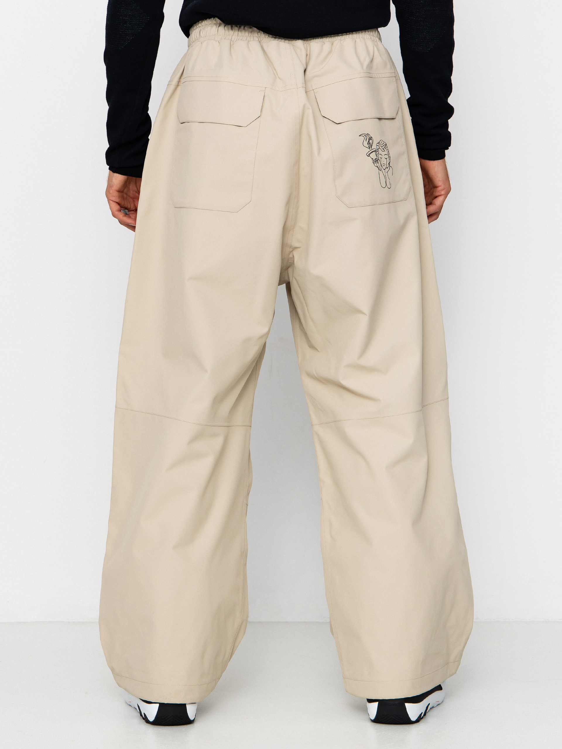 Męskie Spodnie snowboardowe Beyond Medals Park (beige)