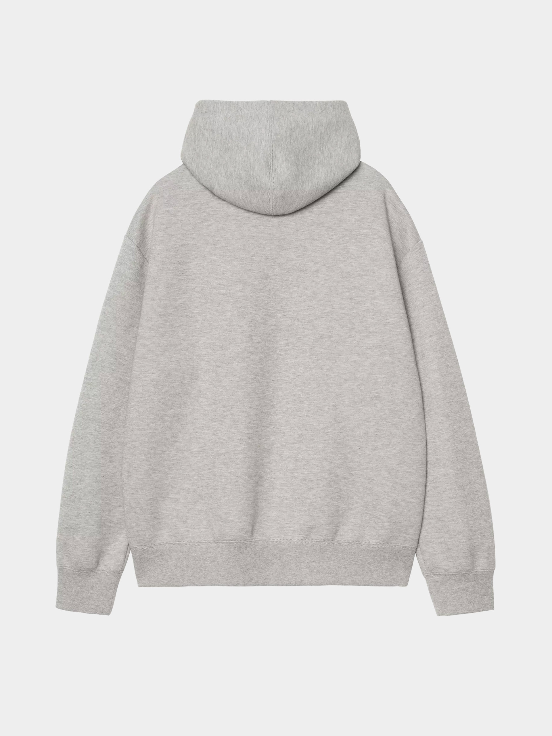 Bluza z kapturem Carhartt WIP Alda HD (grey heather/white)