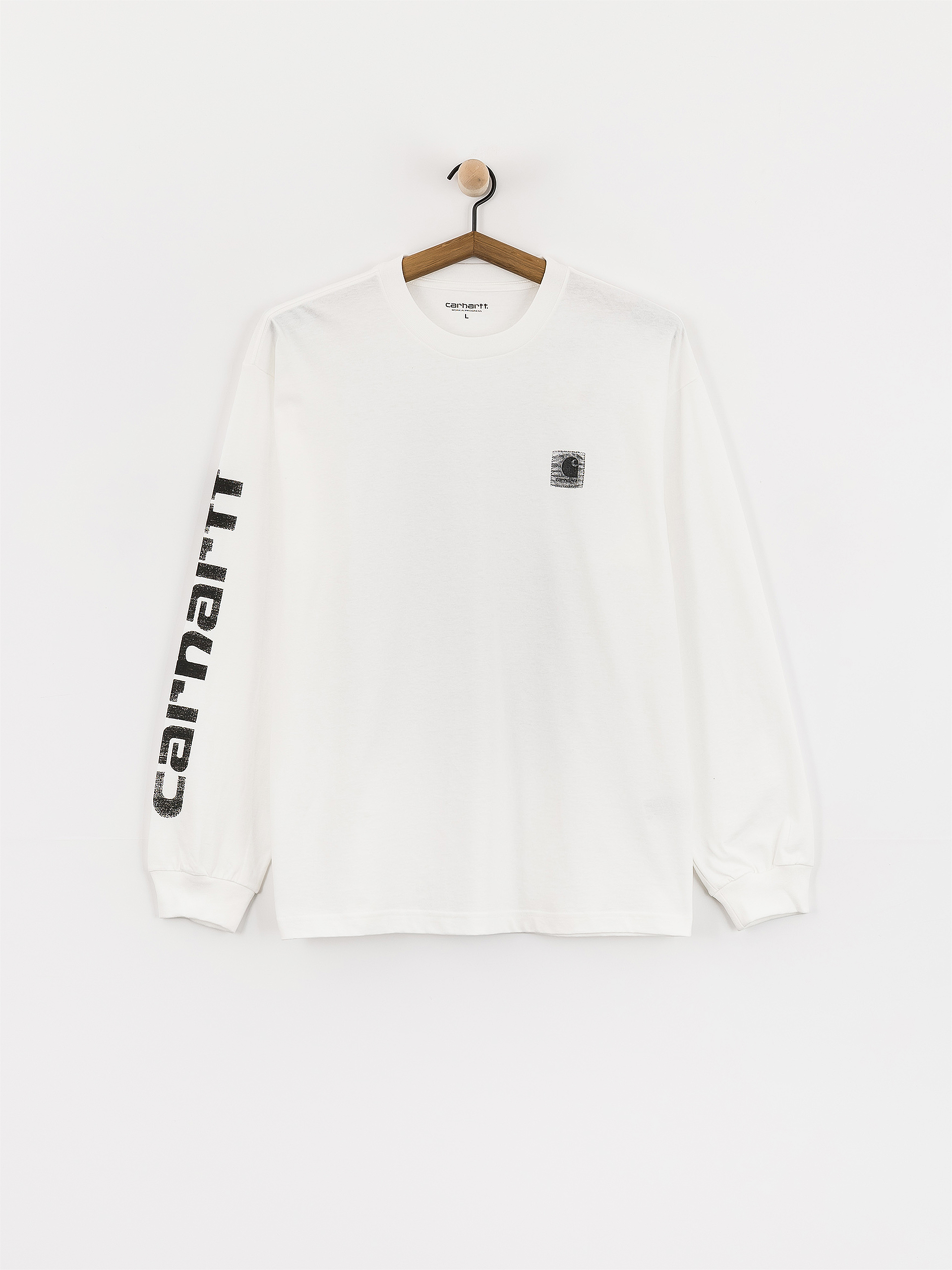 Longsleeve Carhartt WIP Archive Script (white)