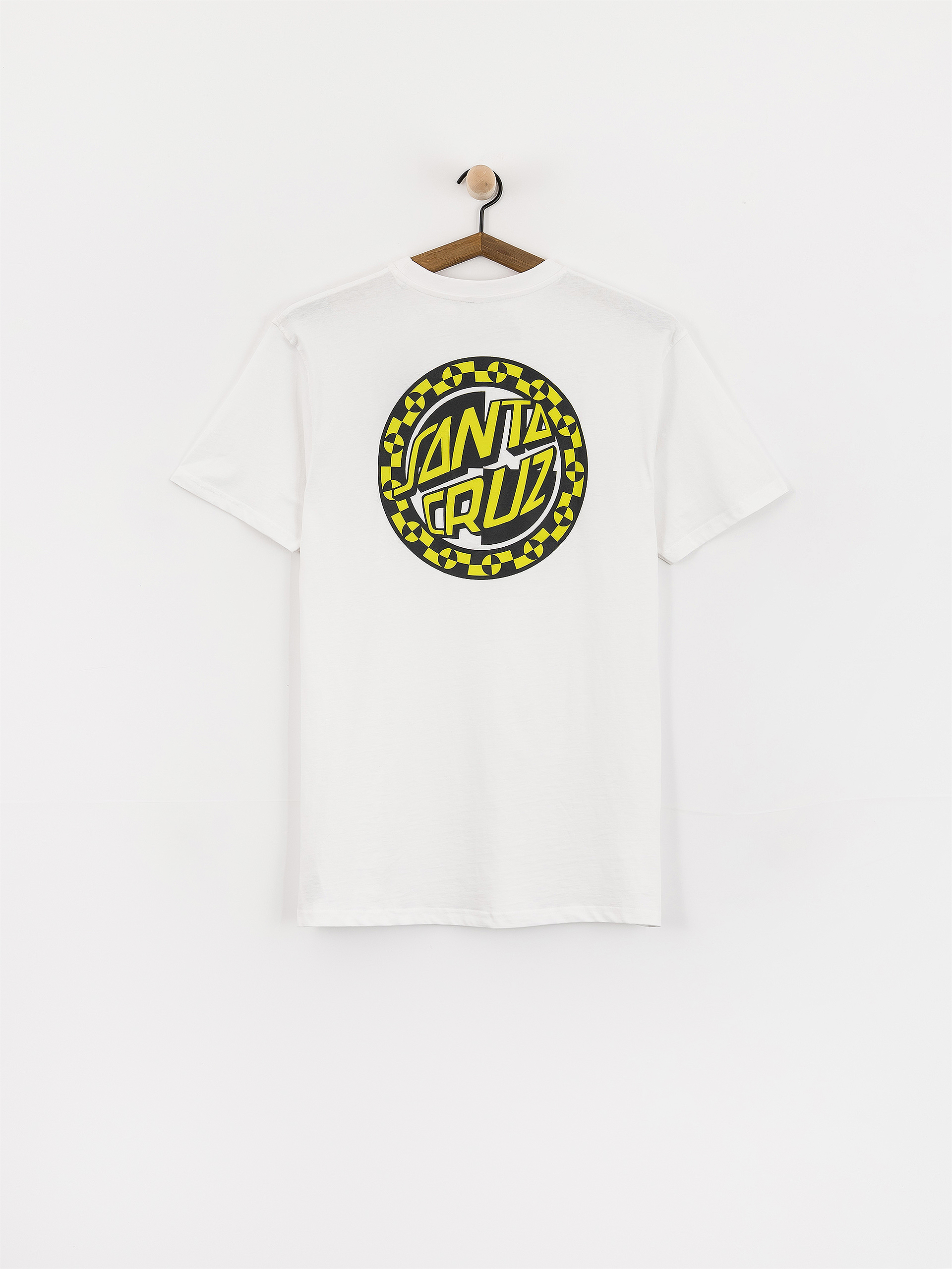 T-shirt Santa Cruz Malba Crash Dot Chest (white)