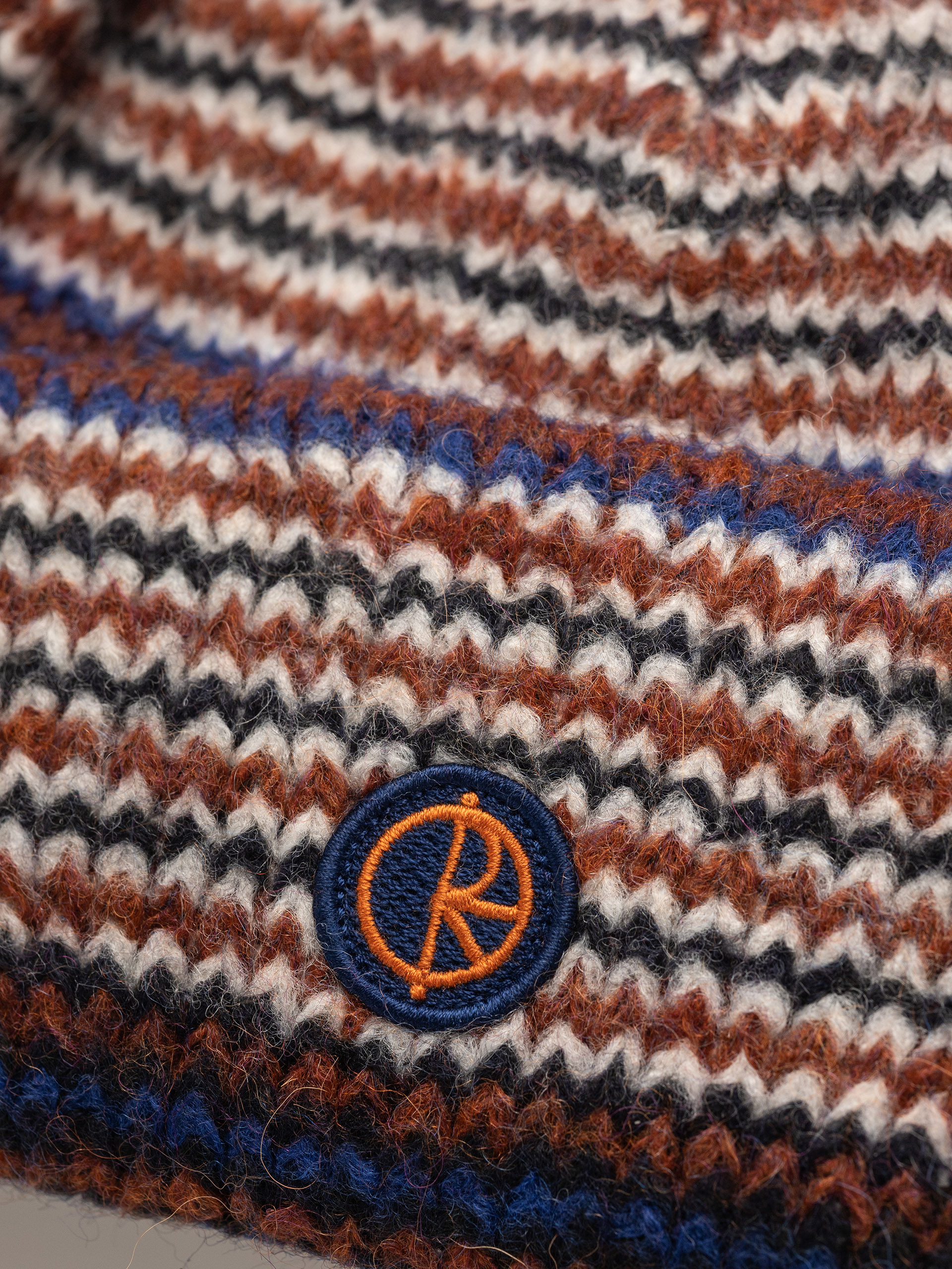 Czapka zimowa Polar Skate George (blue/orange)