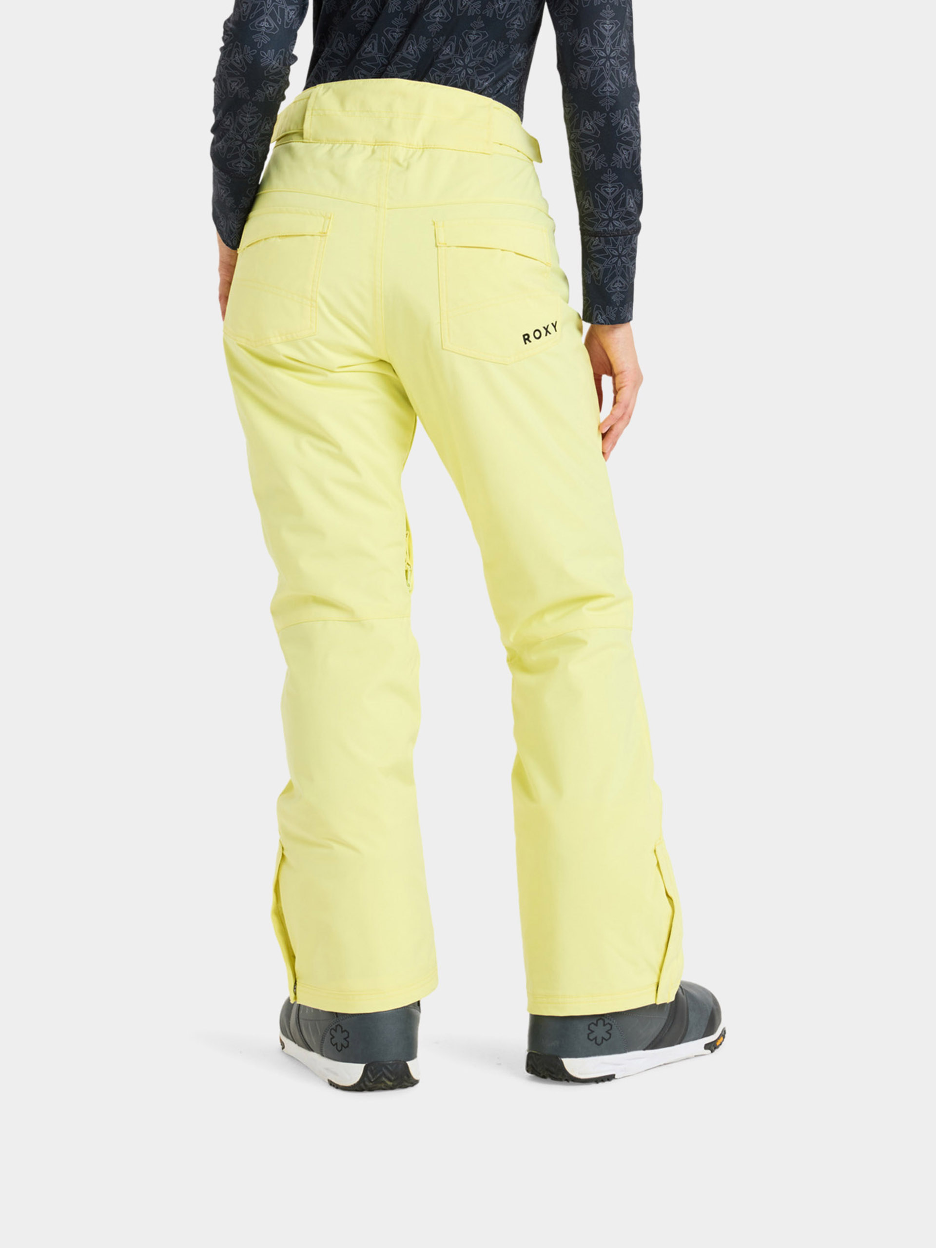 Damskie Spodnie snowboardowe Roxy Backyard (yellow pear)