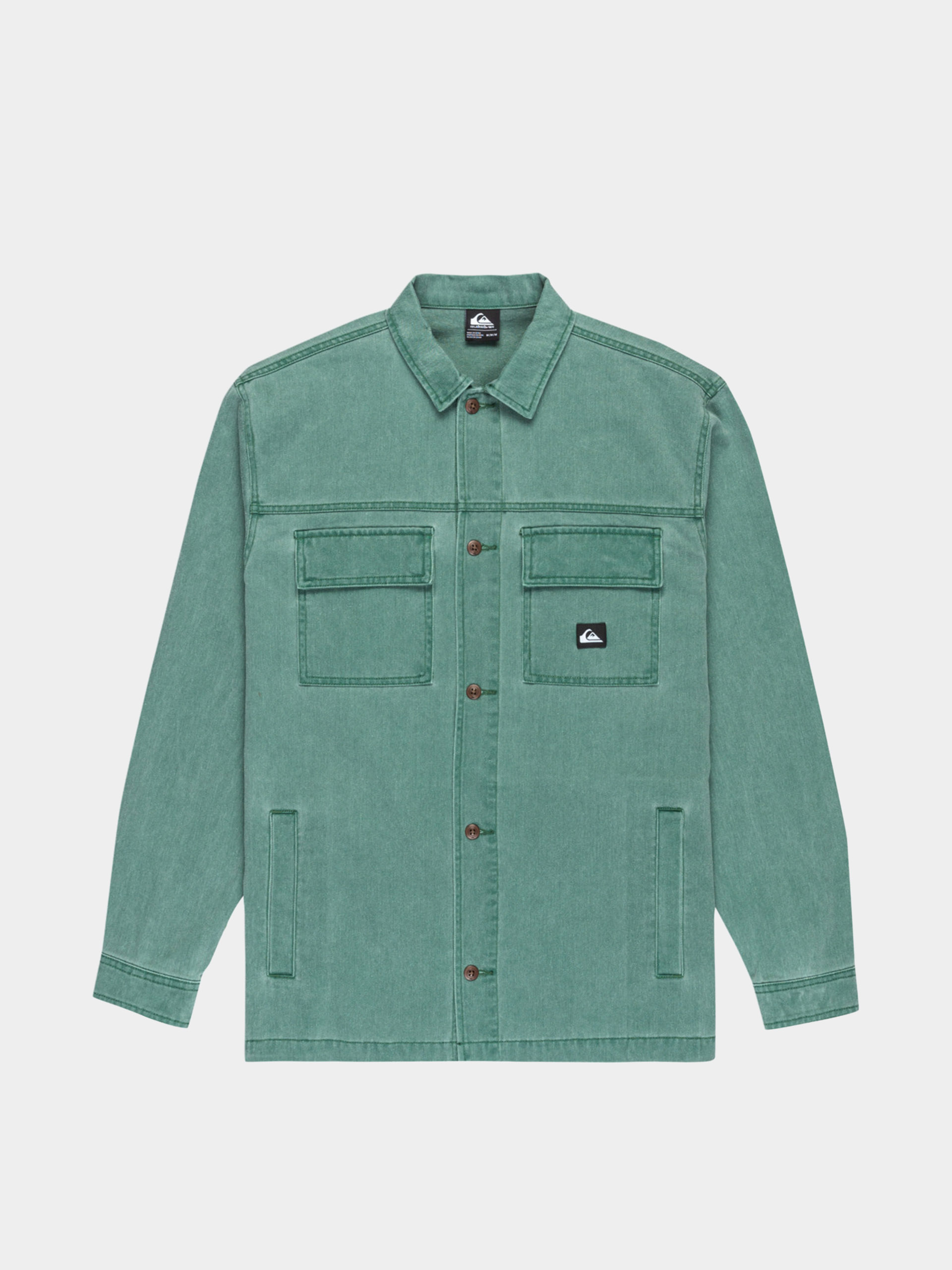 Koszula Quiksilver Mohab Washed Twill (trekking green)