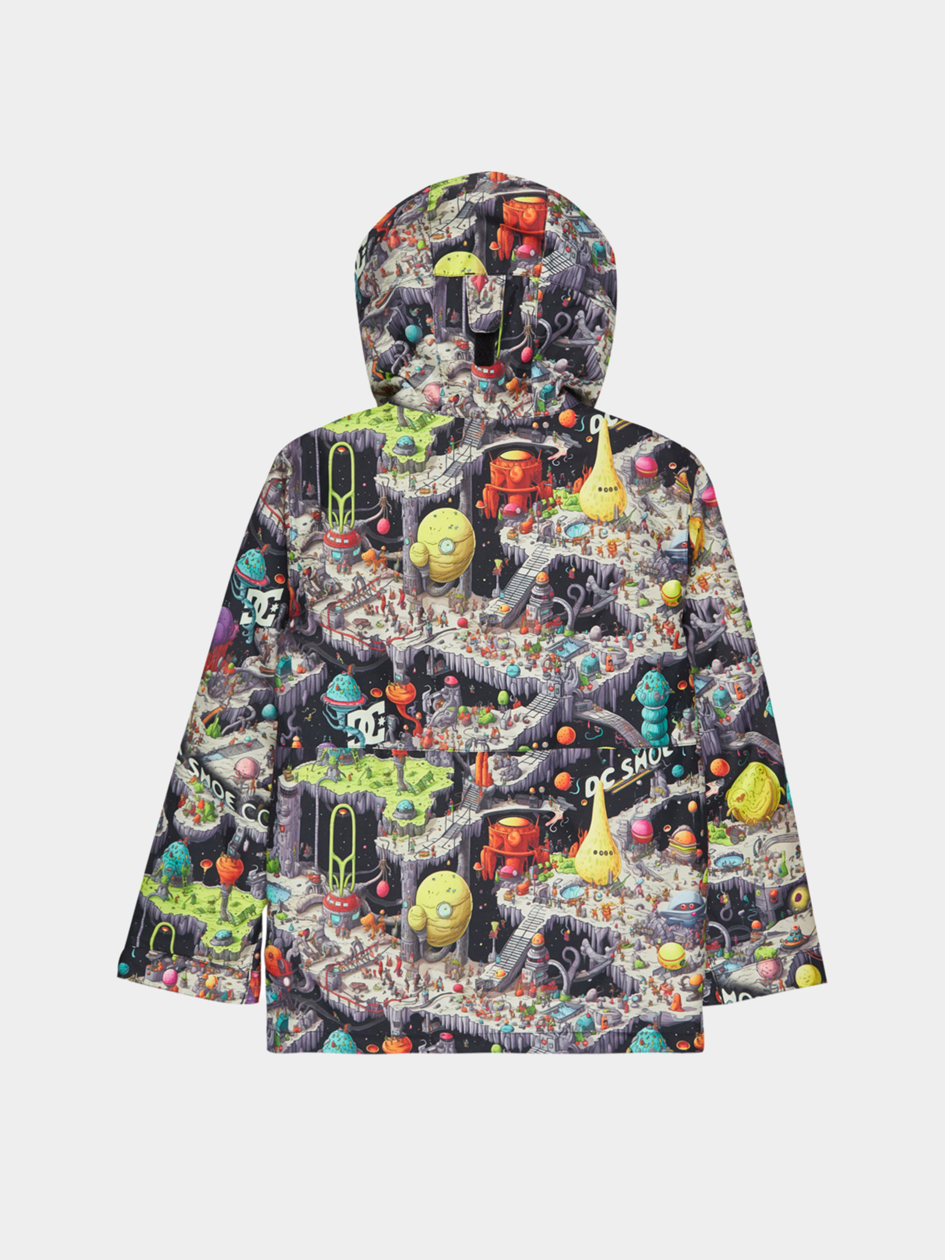 Kurtka snowboardowa DC Basis Print JR (outer world black)