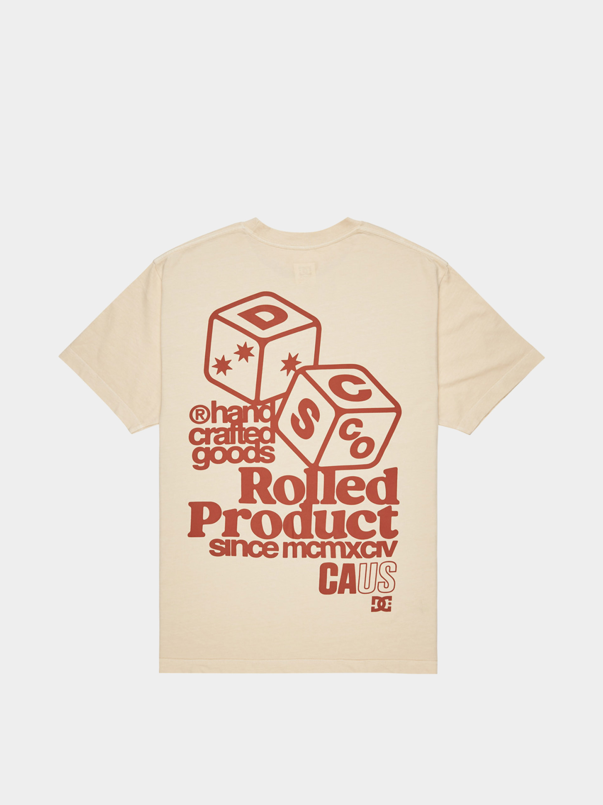 T-shirt DC High Rollin (oatmeal)