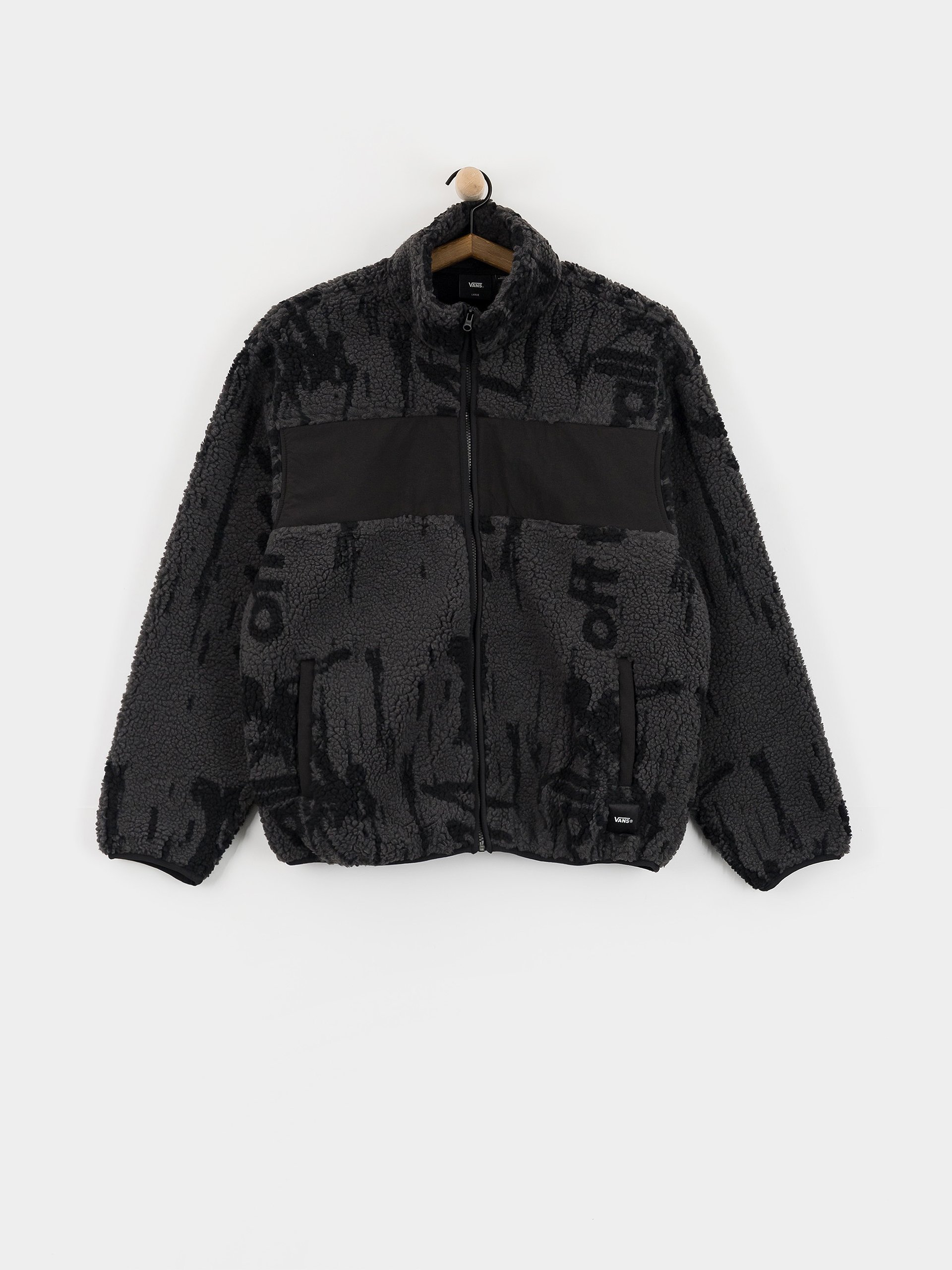 Polar Vans Stiller Sherpa Full Zip (asphalt/black)