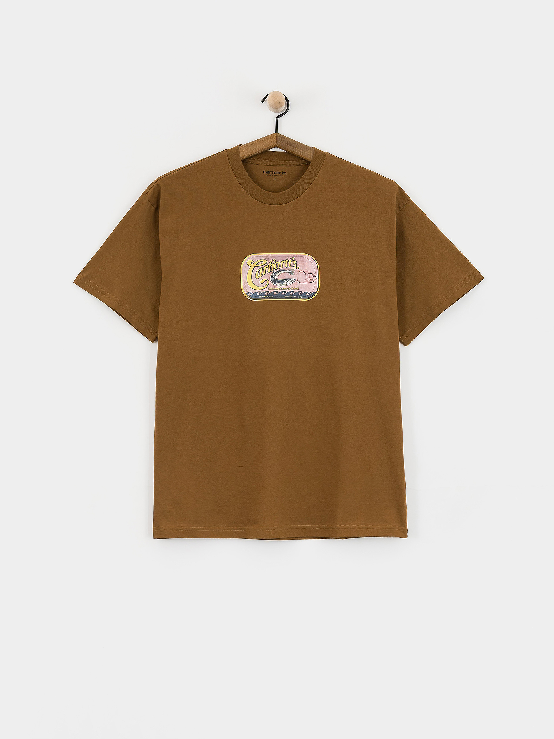T-shirt Carhartt WIP Sardinas (hamilton brown)