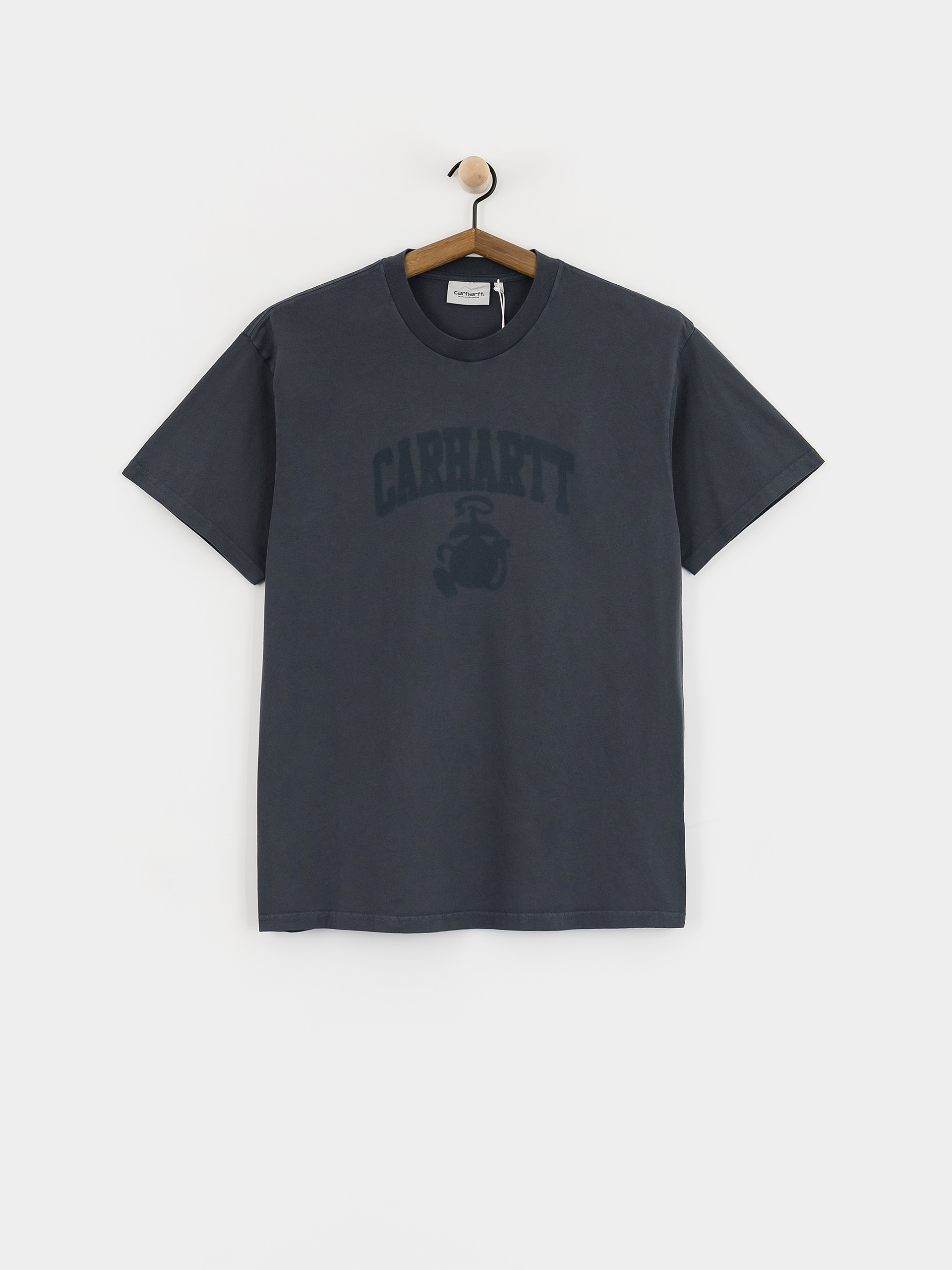 T-shirt Carhartt WIP Faded Pond Corps (deep night)