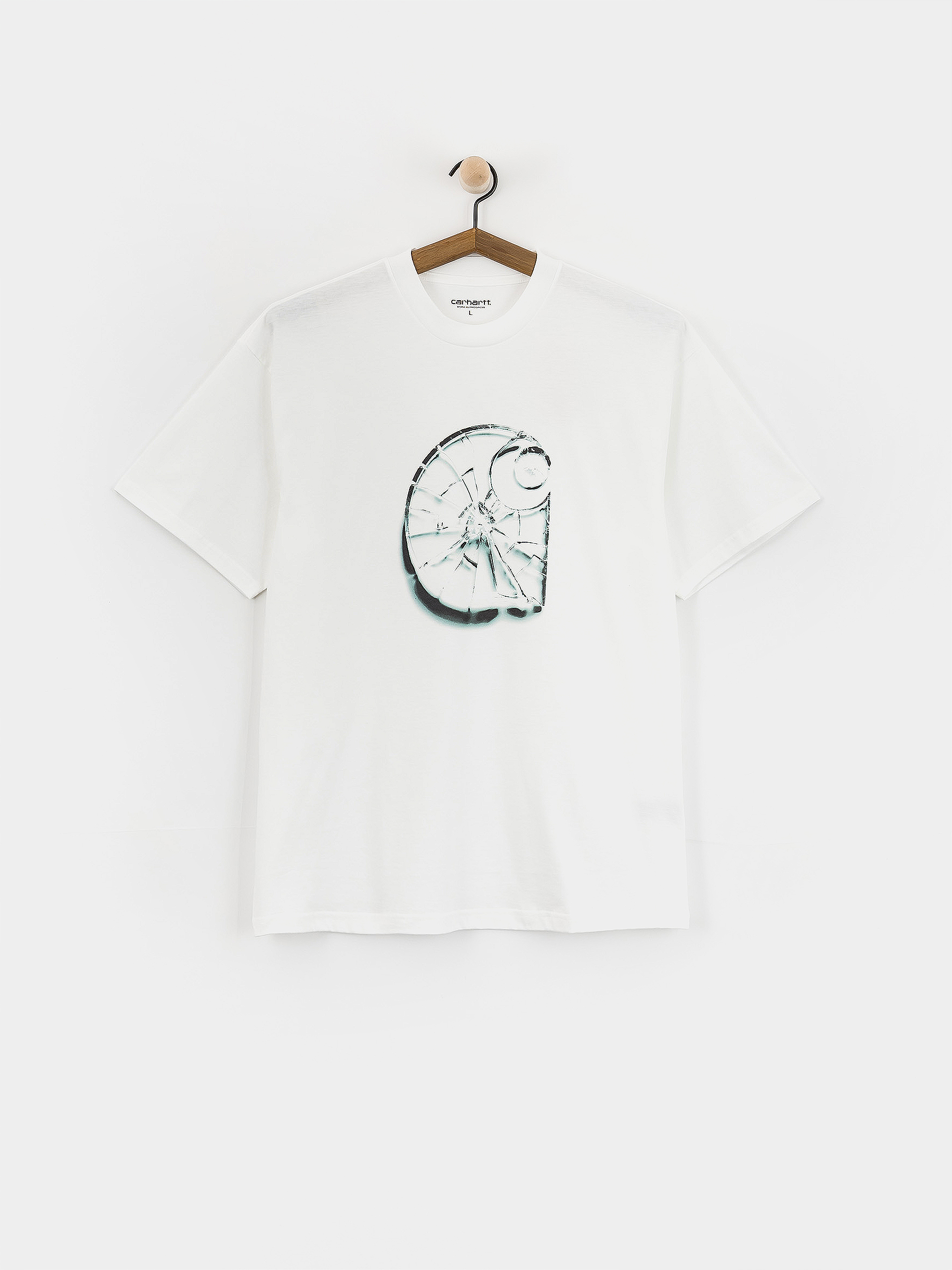 T-shirt Carhartt WIP Shattered (white)
