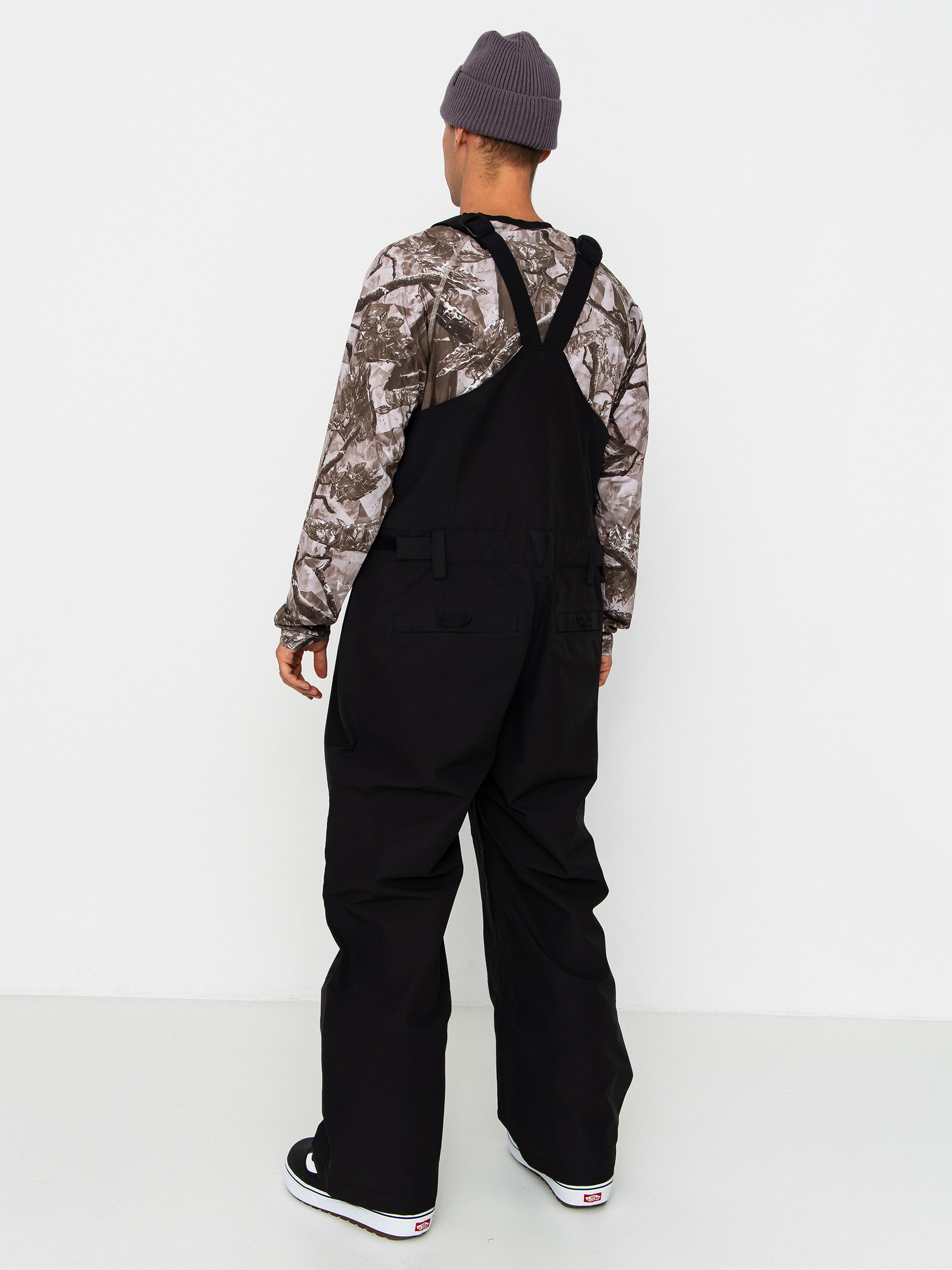 Męskie Spodnie snowboardowe Vans Deep Daze 3L Bib (black)