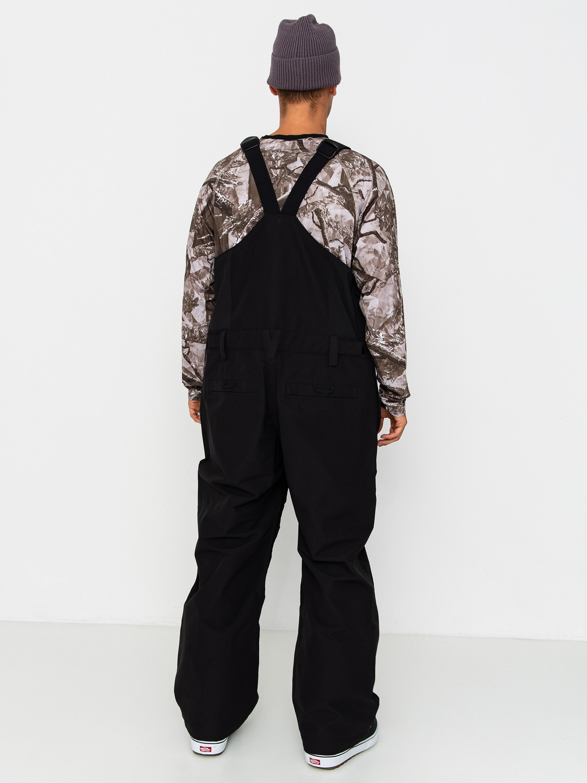 Męskie Spodnie snowboardowe Vans Deep Daze 3L Bib (black)