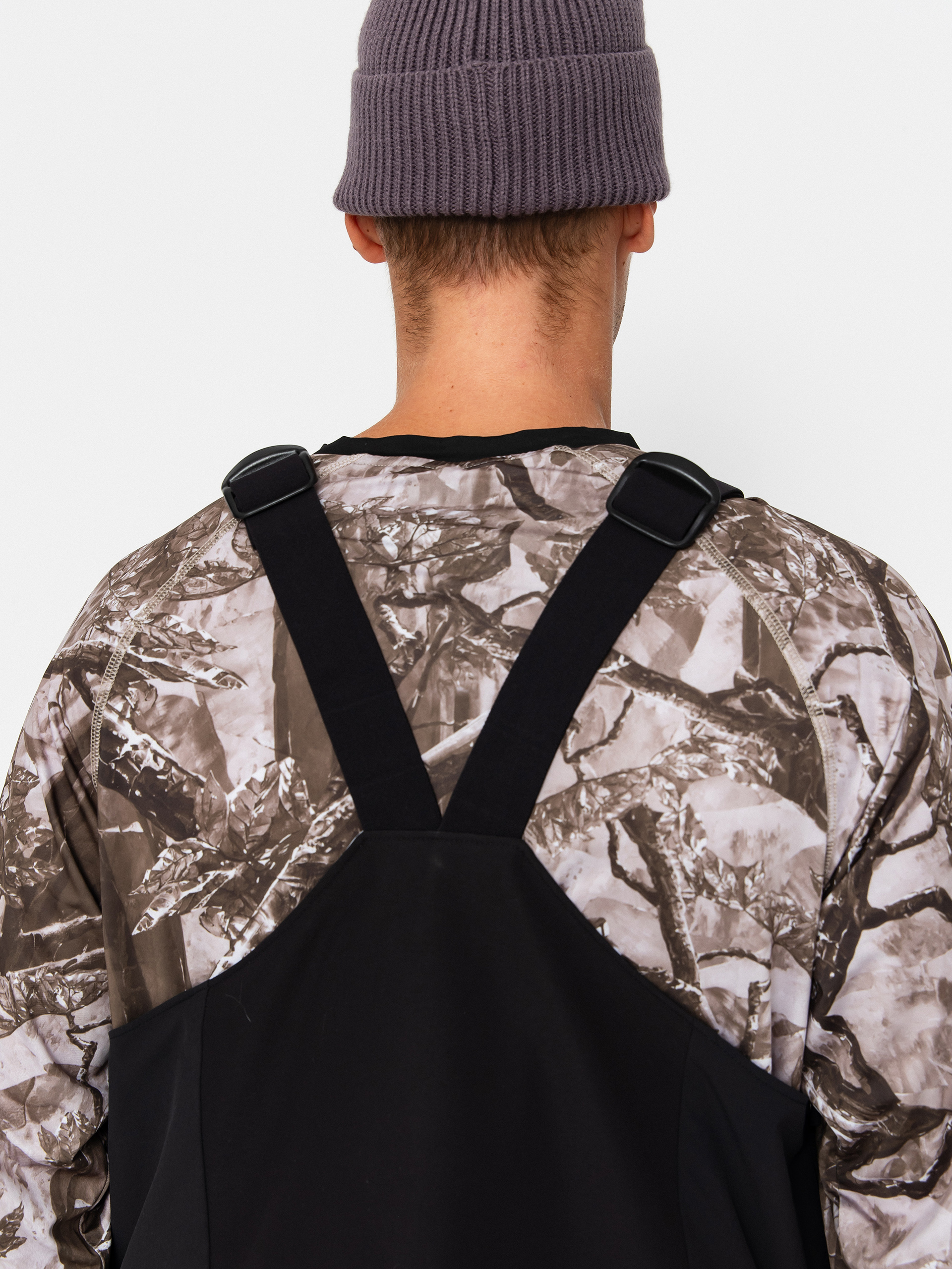 Męskie Spodnie snowboardowe Vans Deep Daze 3L Bib (black)