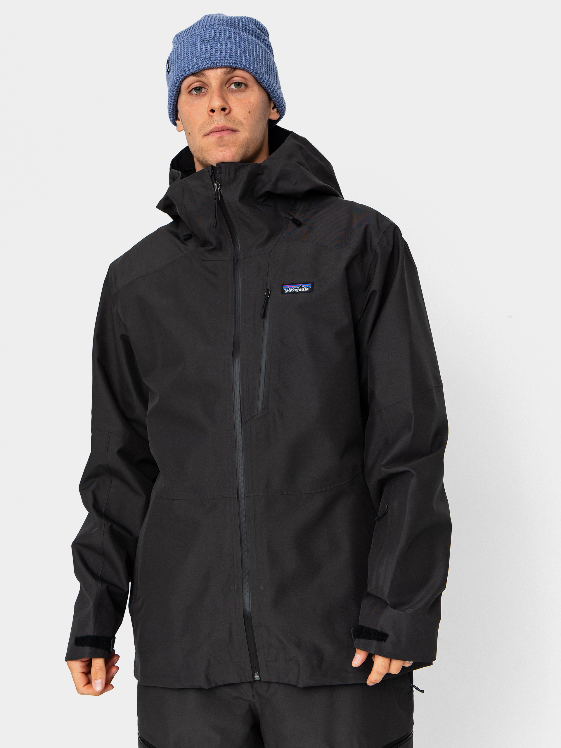 Kurtka snowboardowa Patagonia Powder Town - czarny (black)
