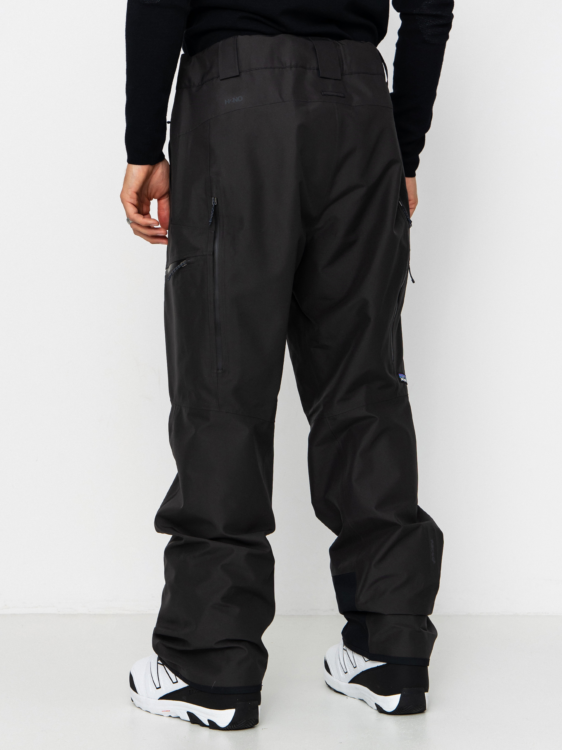 Męskie Spodnie snowboardowe Patagonia Powder Town Reg (black)