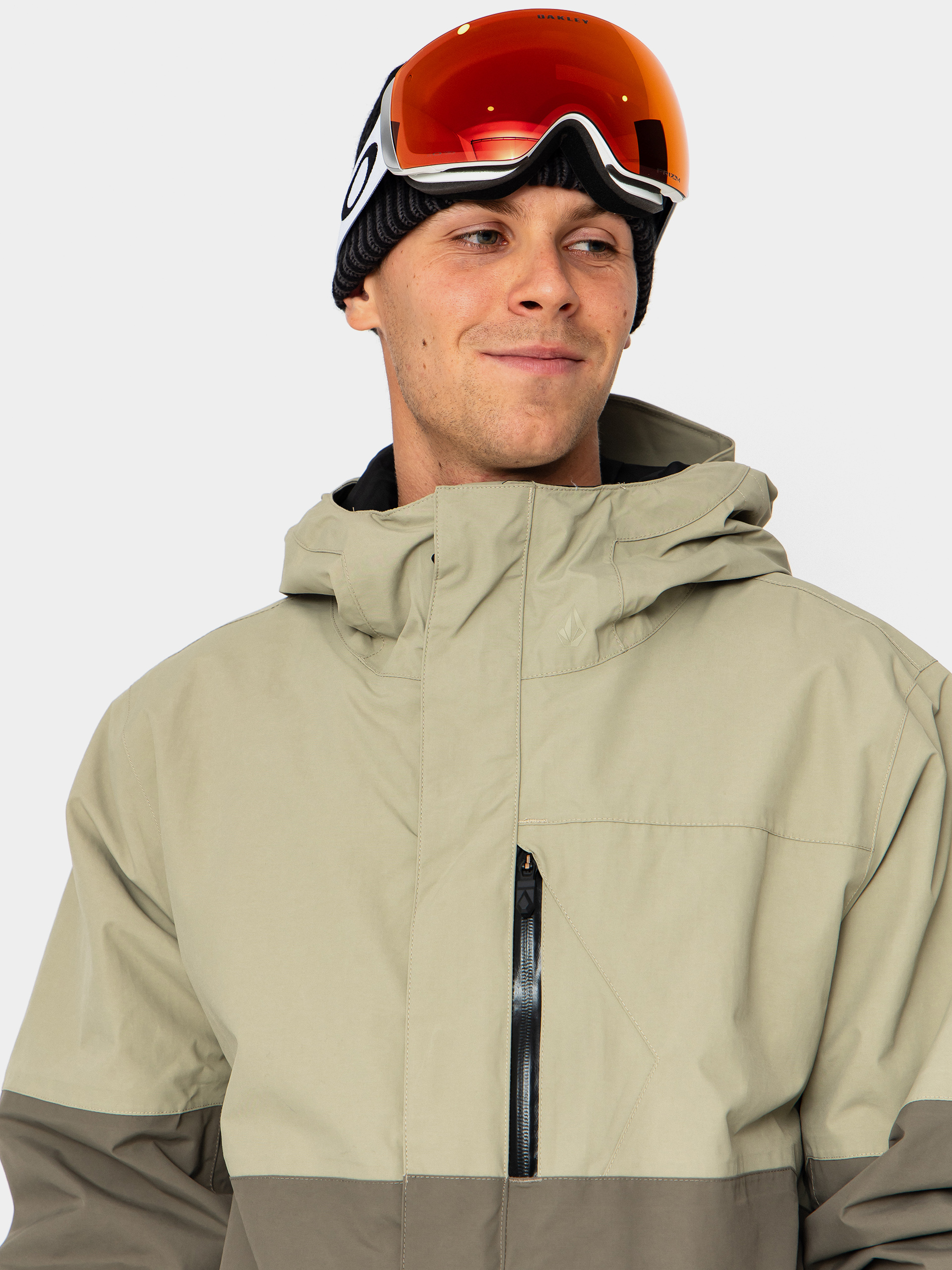 Męska Kurtka snowboardowa Volcom L Ins Gore Tex (moss green)