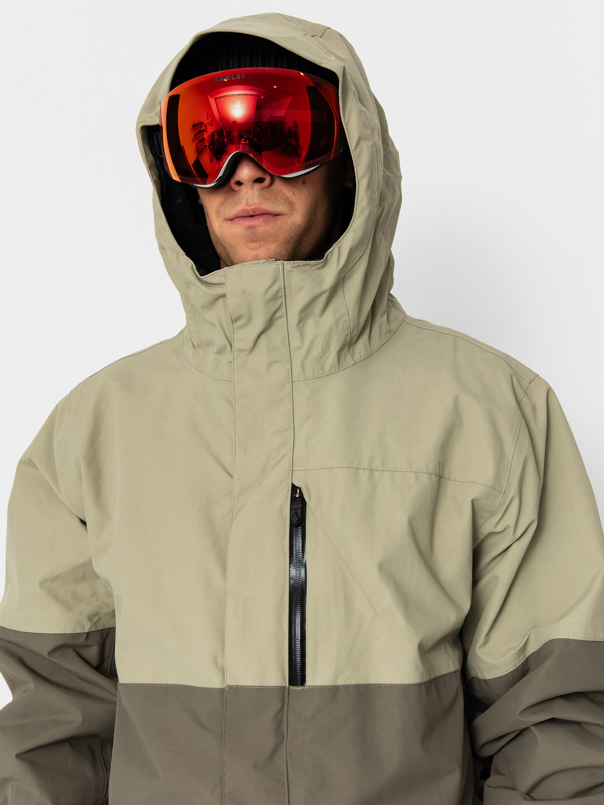 Męska Kurtka snowboardowa Volcom L Ins Gore Tex (moss green)
