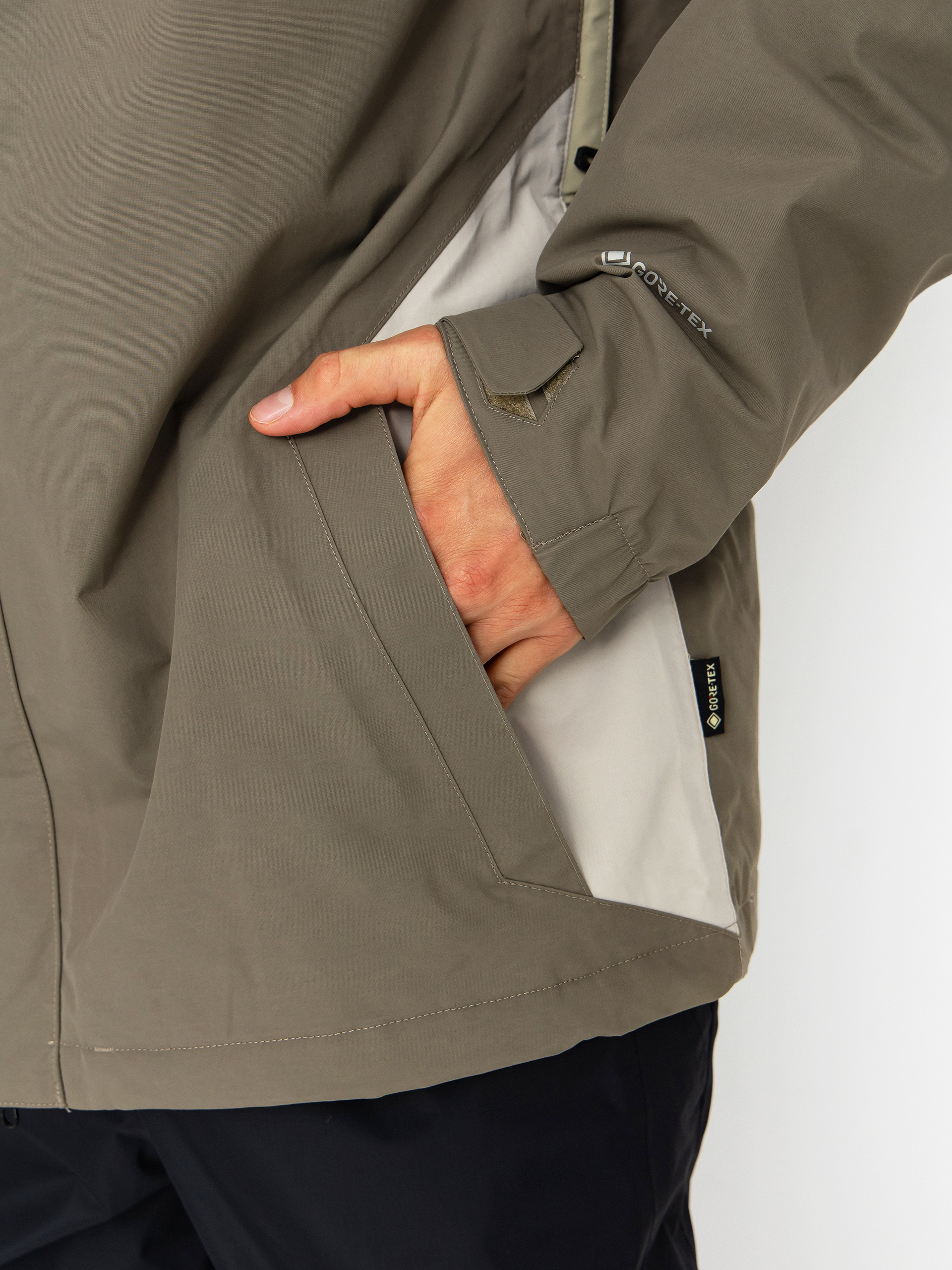 Męska Kurtka snowboardowa Volcom L Ins Gore Tex (moss green)