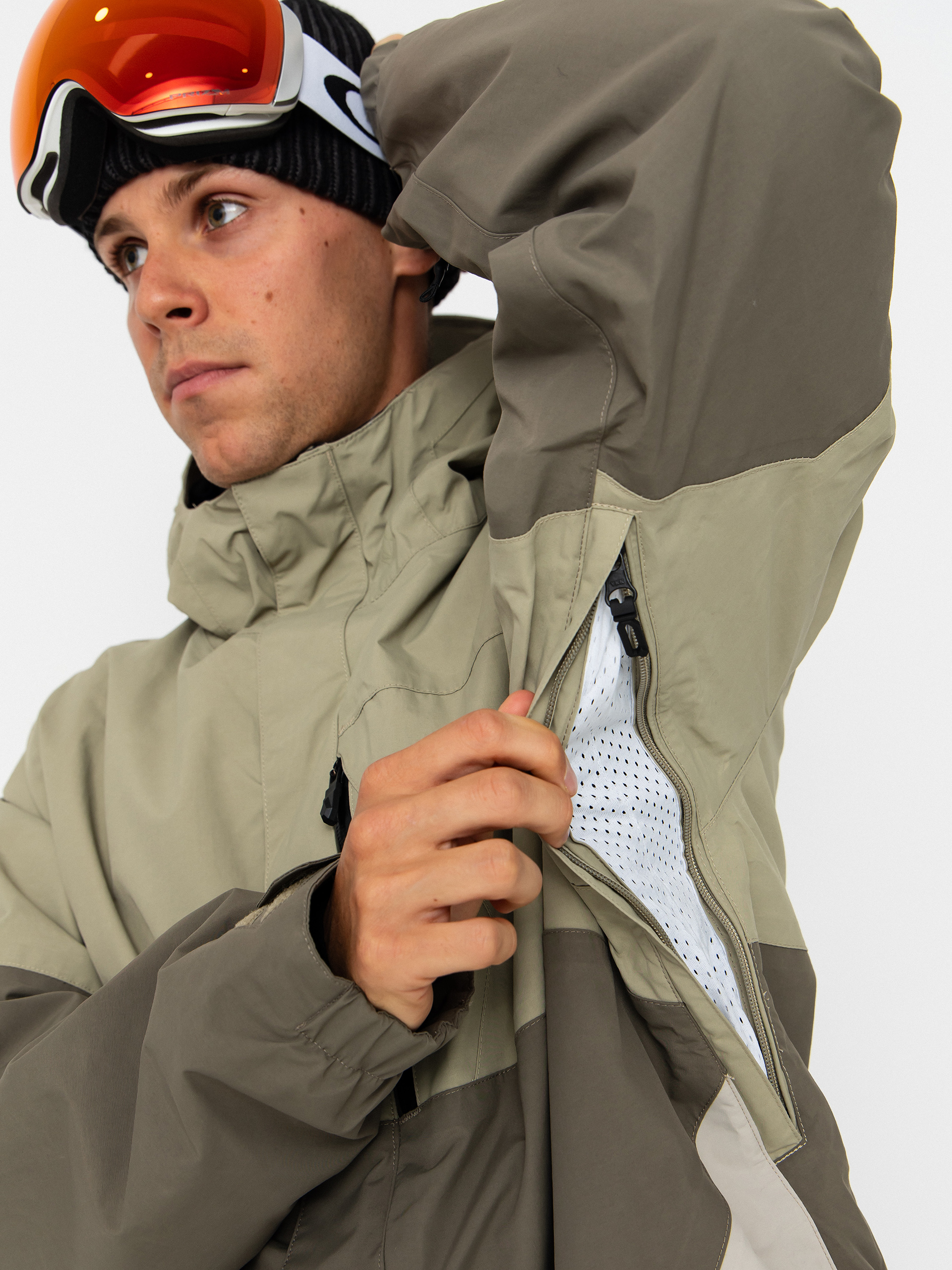 Męska Kurtka snowboardowa Volcom L Ins Gore Tex (moss green)