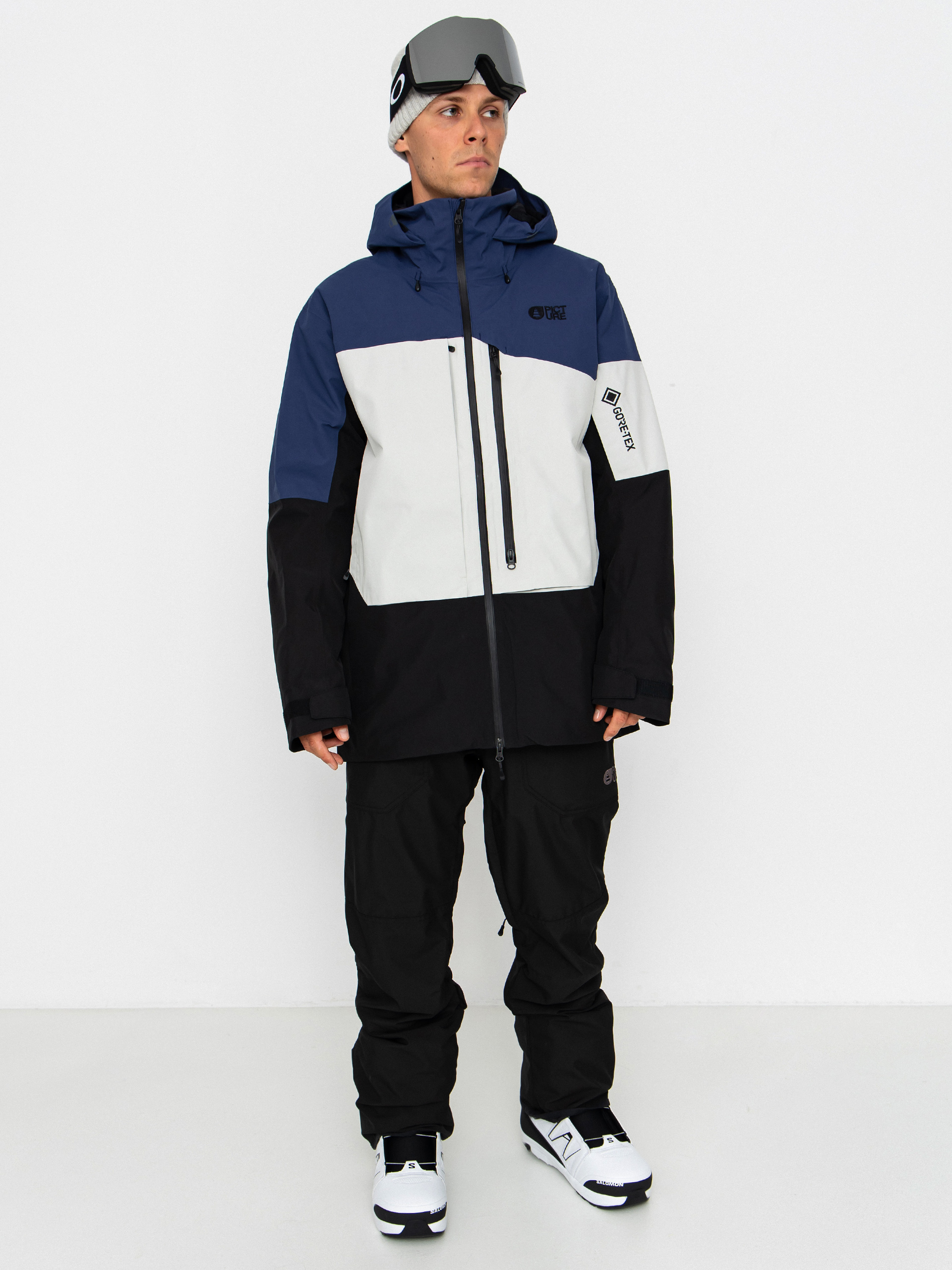 Kurtka snowboardowa Picture Lassen Gore Tex 2L (vapor grey)