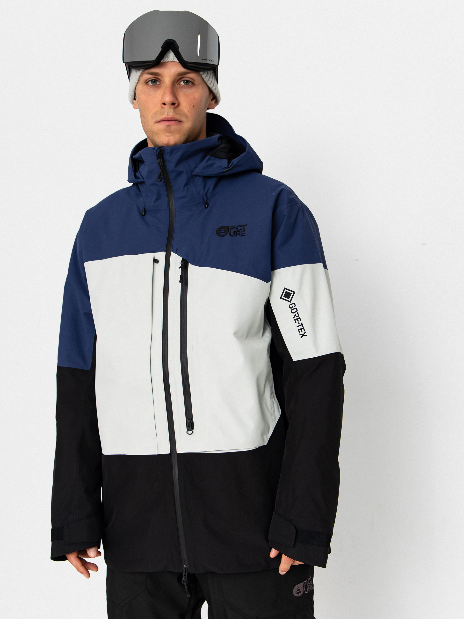 Męska Kurtka snowboardowa Picture Lassen Gore Tex 2L (vapor grey)