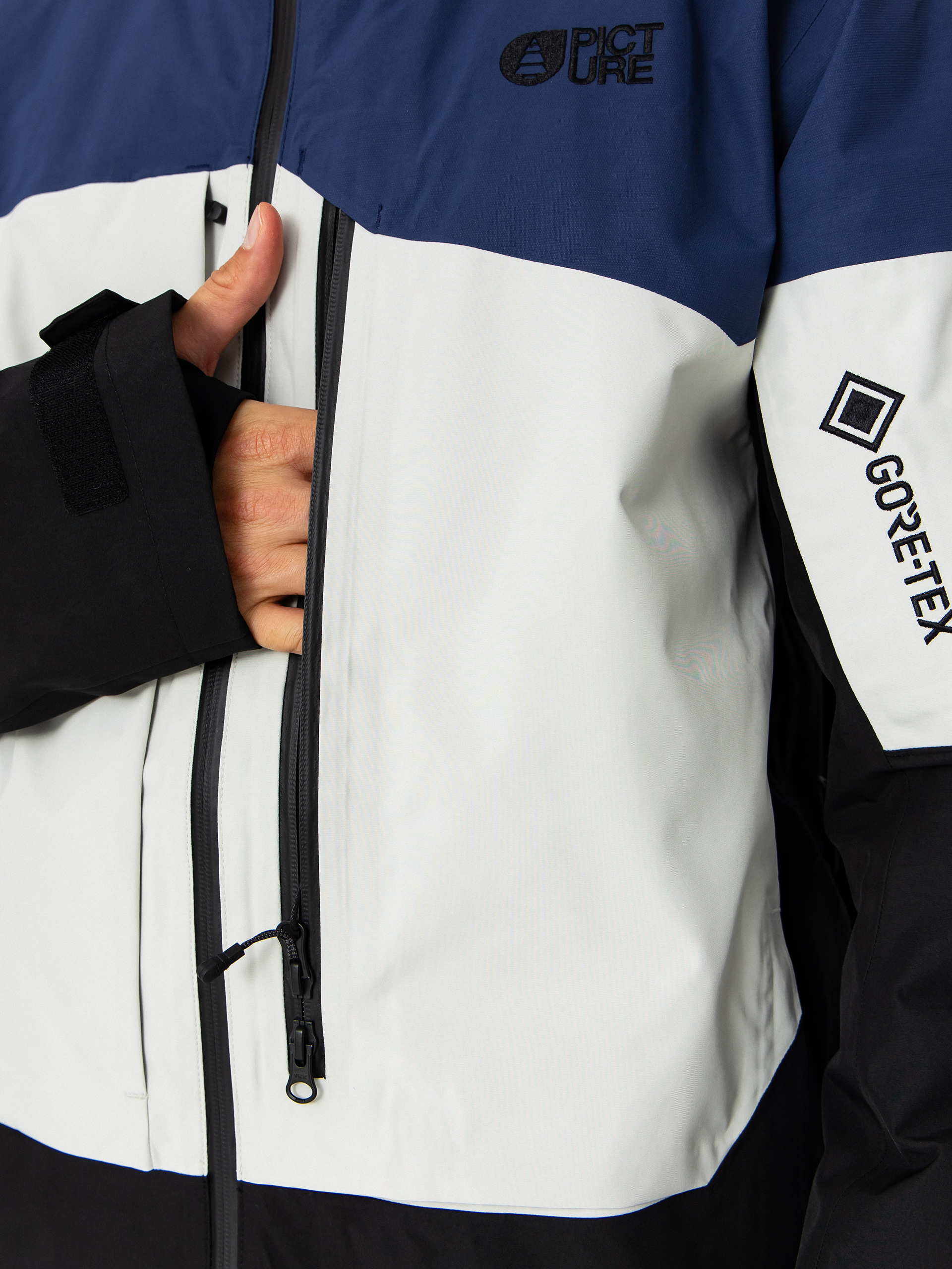 Męska Kurtka snowboardowa Picture Lassen Gore Tex 2L (vapor grey)