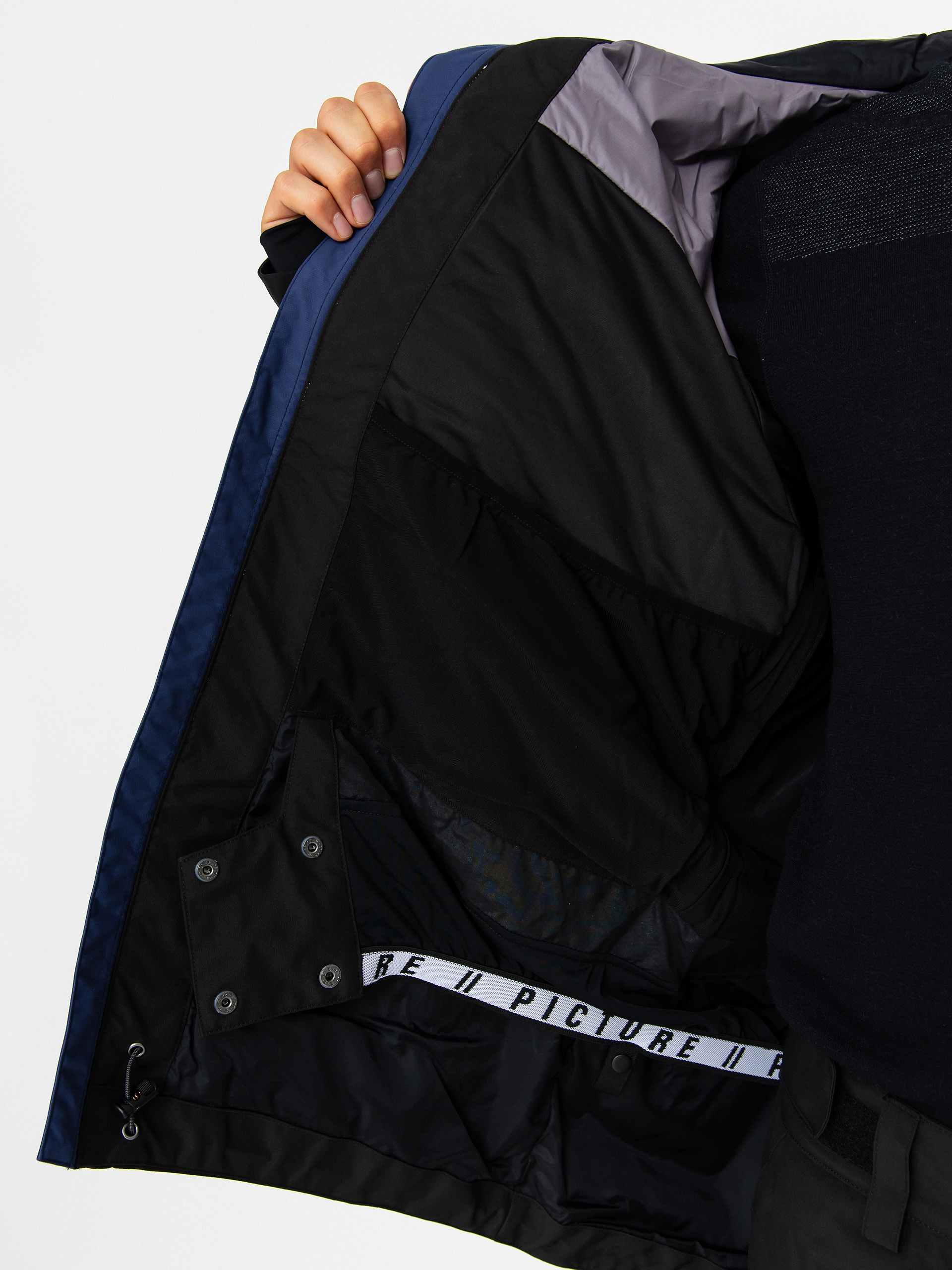 Męska Kurtka snowboardowa Picture Lassen Gore Tex 2L (vapor grey)