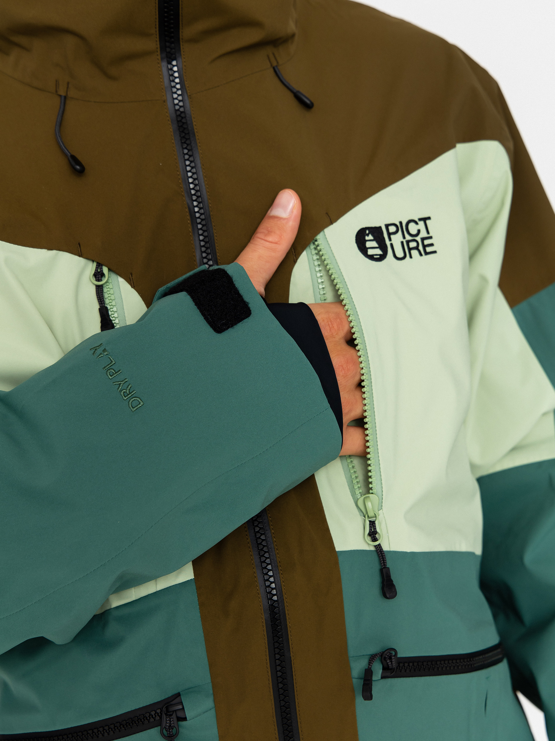 Męska Kurtka snowboardowa Picture Naikoon (reseda)