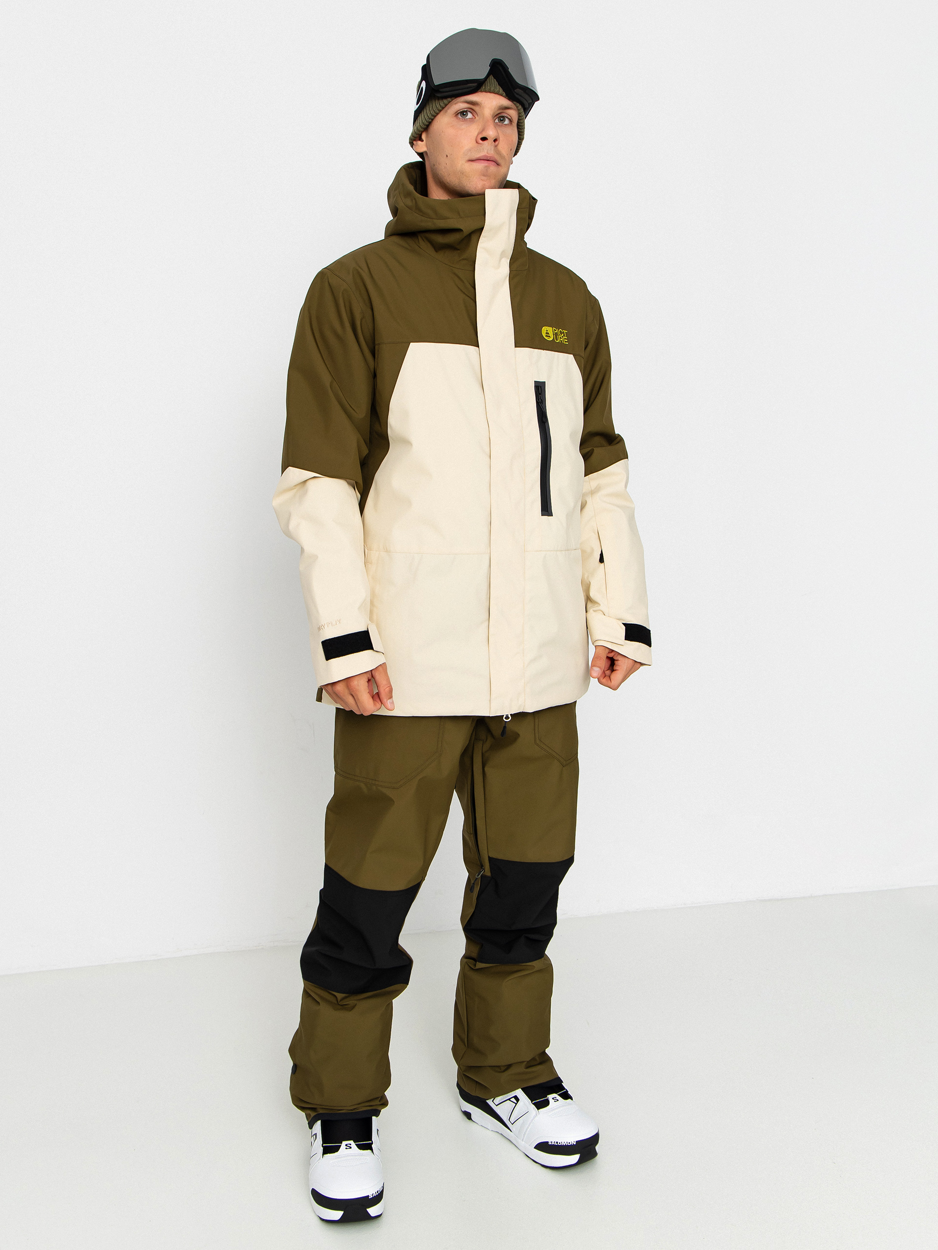 Męska Kurtka snowboardowa Picture Jomoh (wood ash)