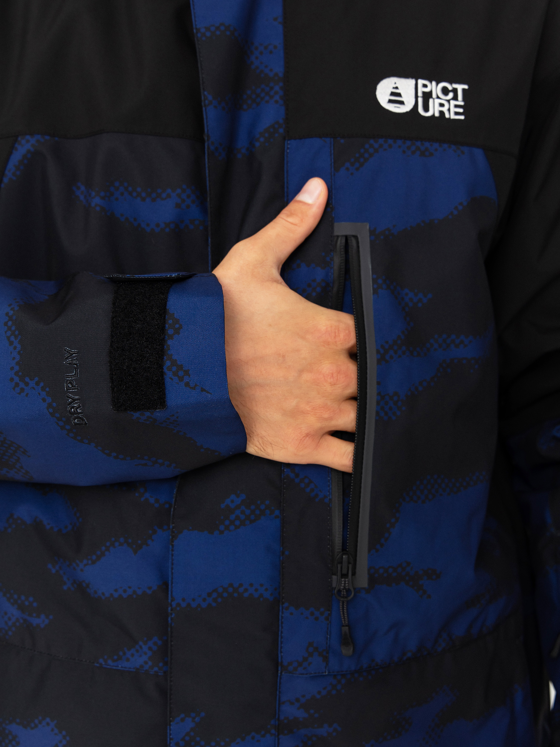 Męska Kurtka snowboardowa Picture Jomoh (retro fusion print)