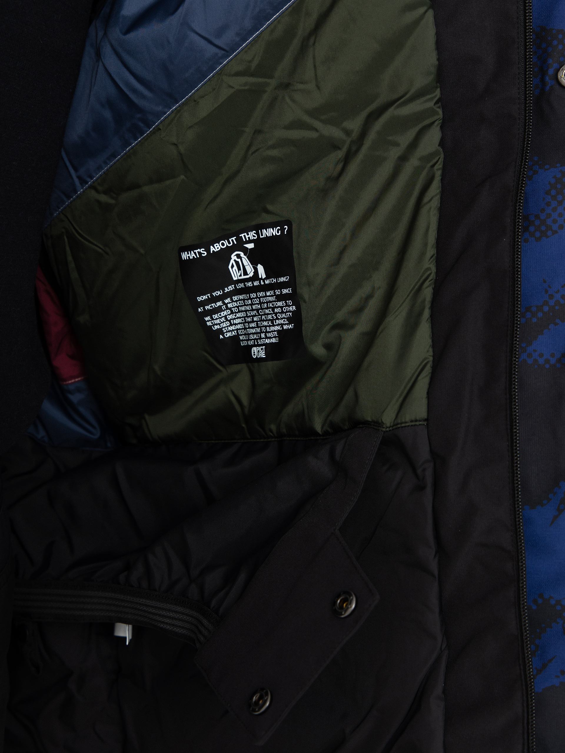 Męska Kurtka snowboardowa Picture Jomoh (retro fusion print)