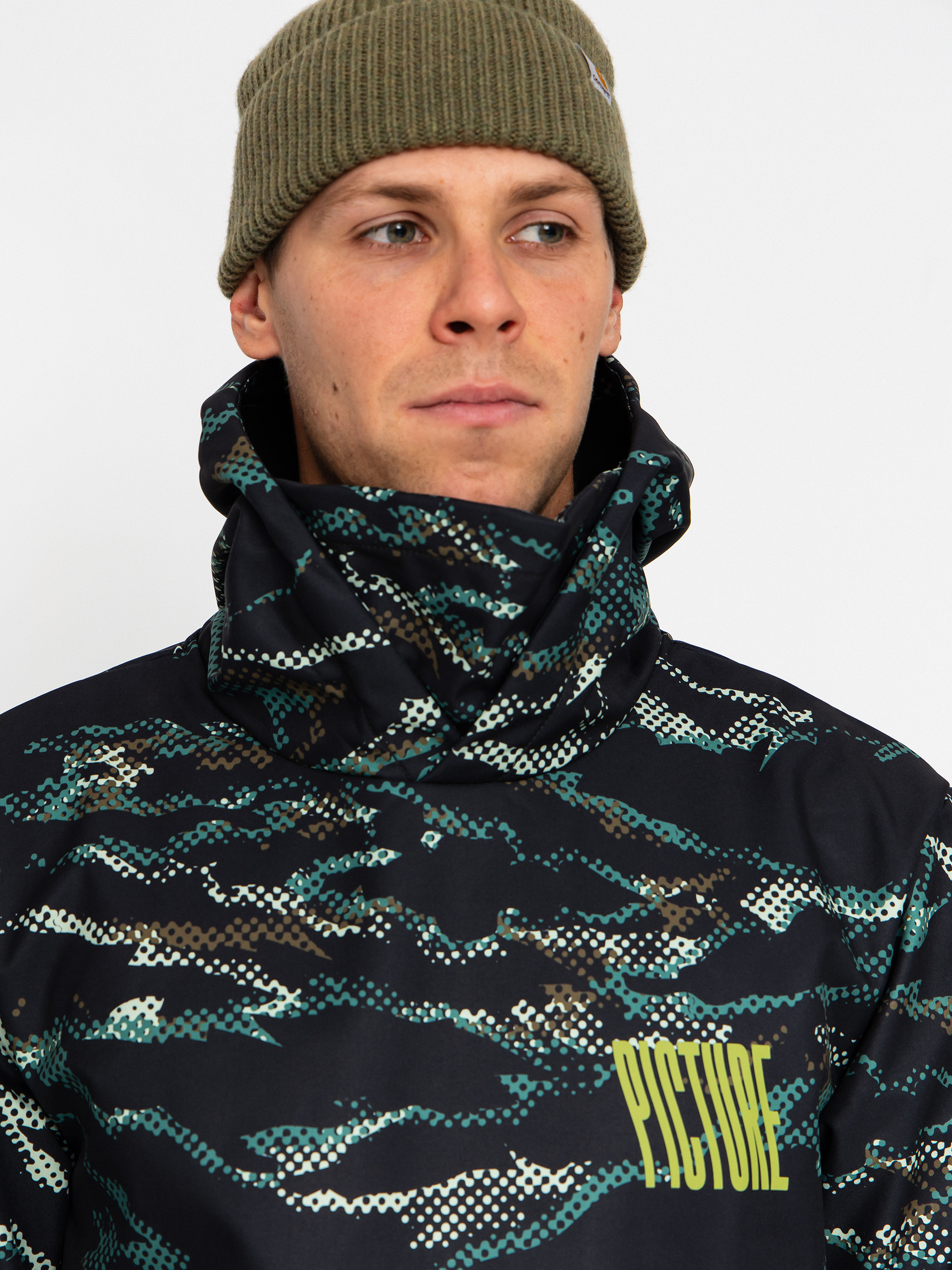 Kurtka snowboardowa Picture Parker Printed (forest shadow print)