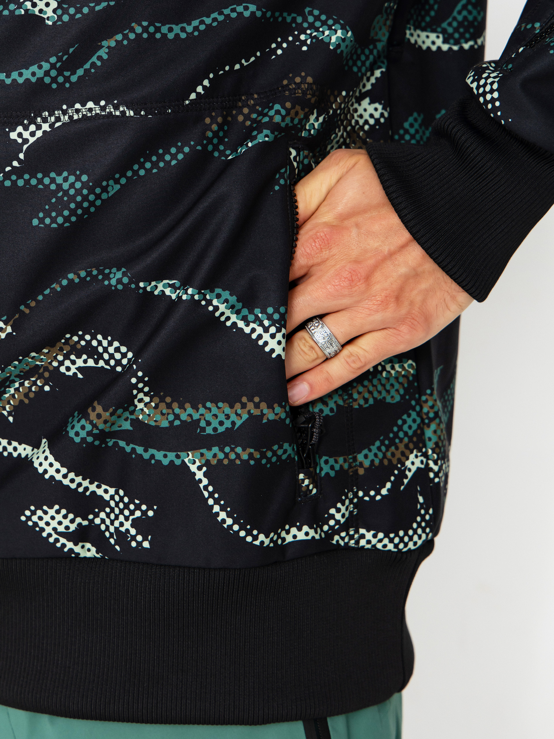 Kurtka snowboardowa Picture Parker Printed (forest shadow print)