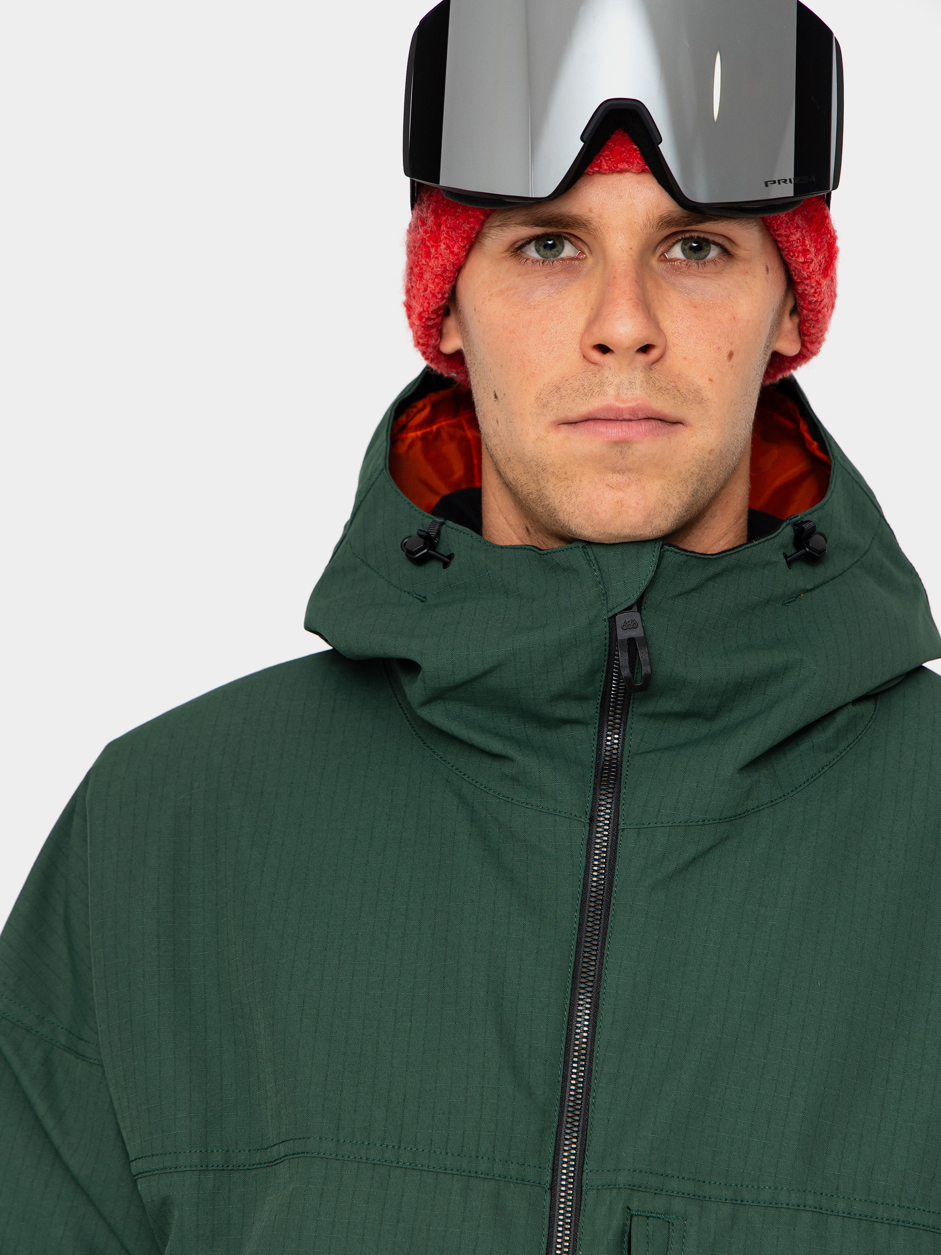 Męska Kurtka snowboardowa 686 Dojo (moss green ripstop)