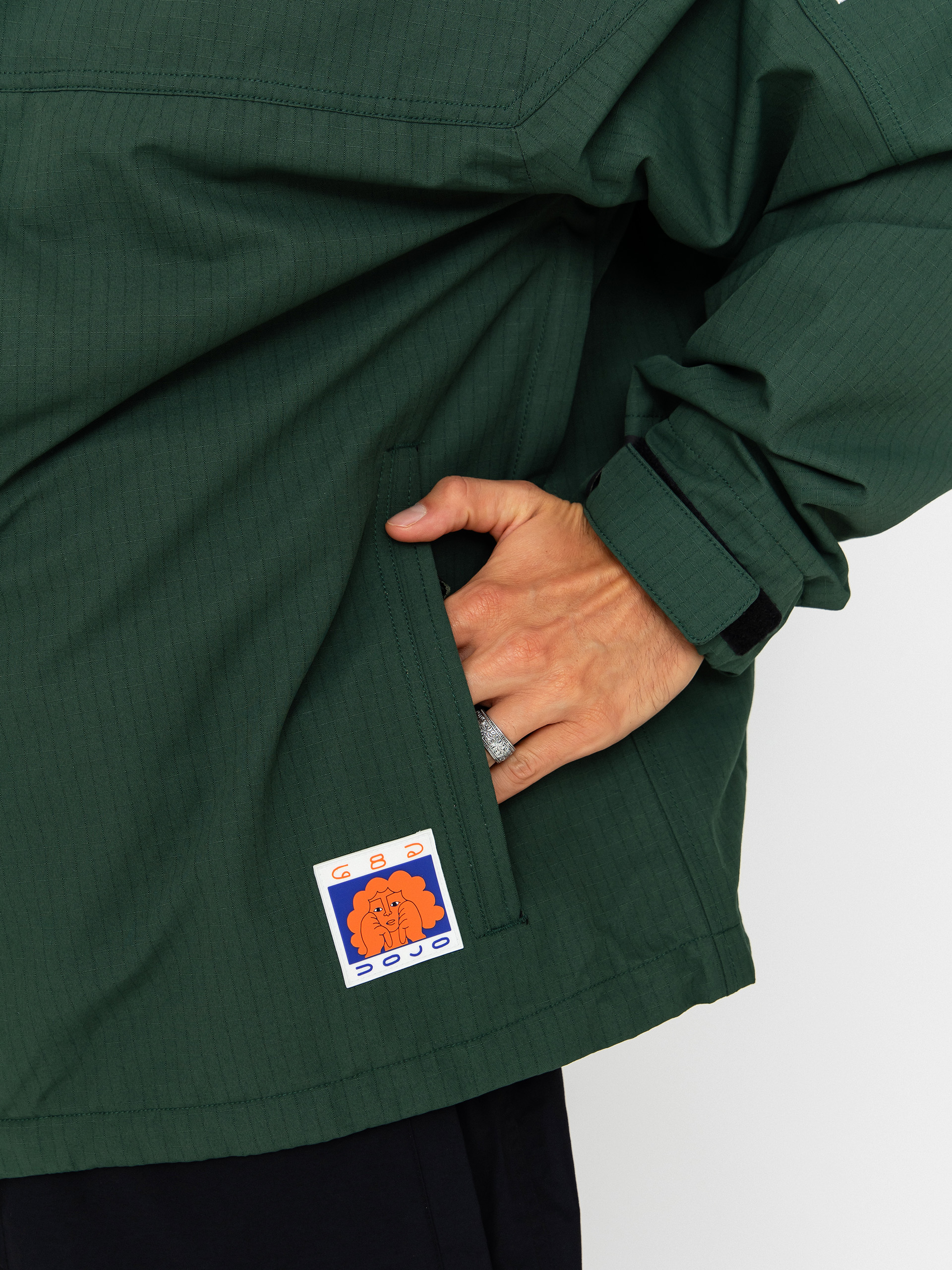 Męska Kurtka snowboardowa 686 Dojo (moss green ripstop)