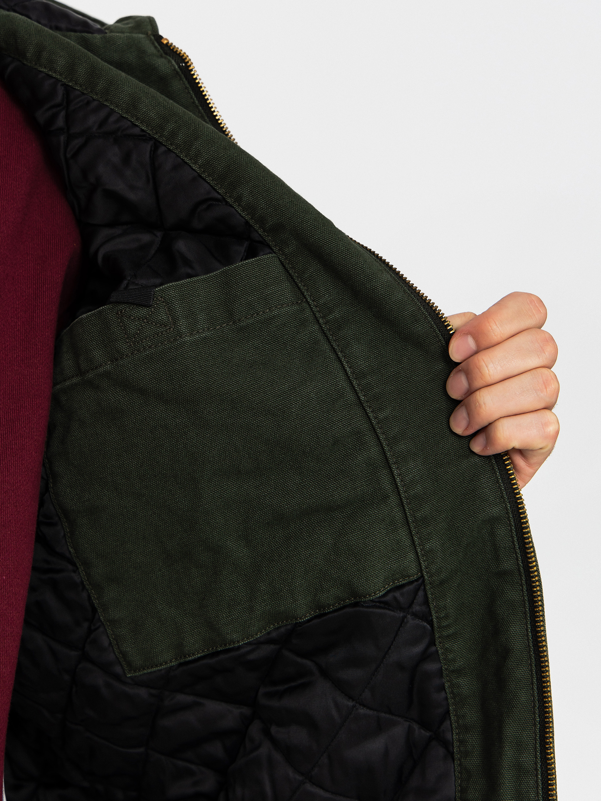 Kurtka Carhartt WIP OG Active (olive/stone canvas)